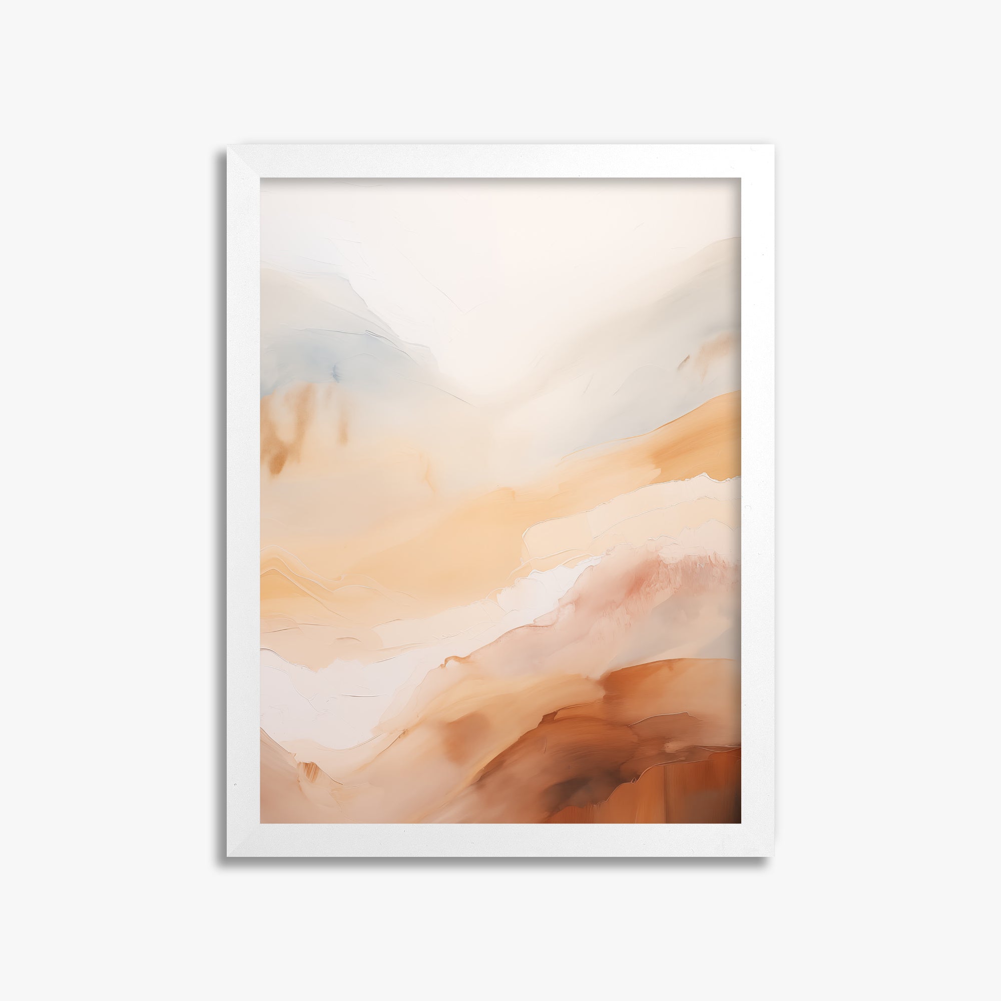 Morning Veil, 30x40cm Framed Poster With White Frame