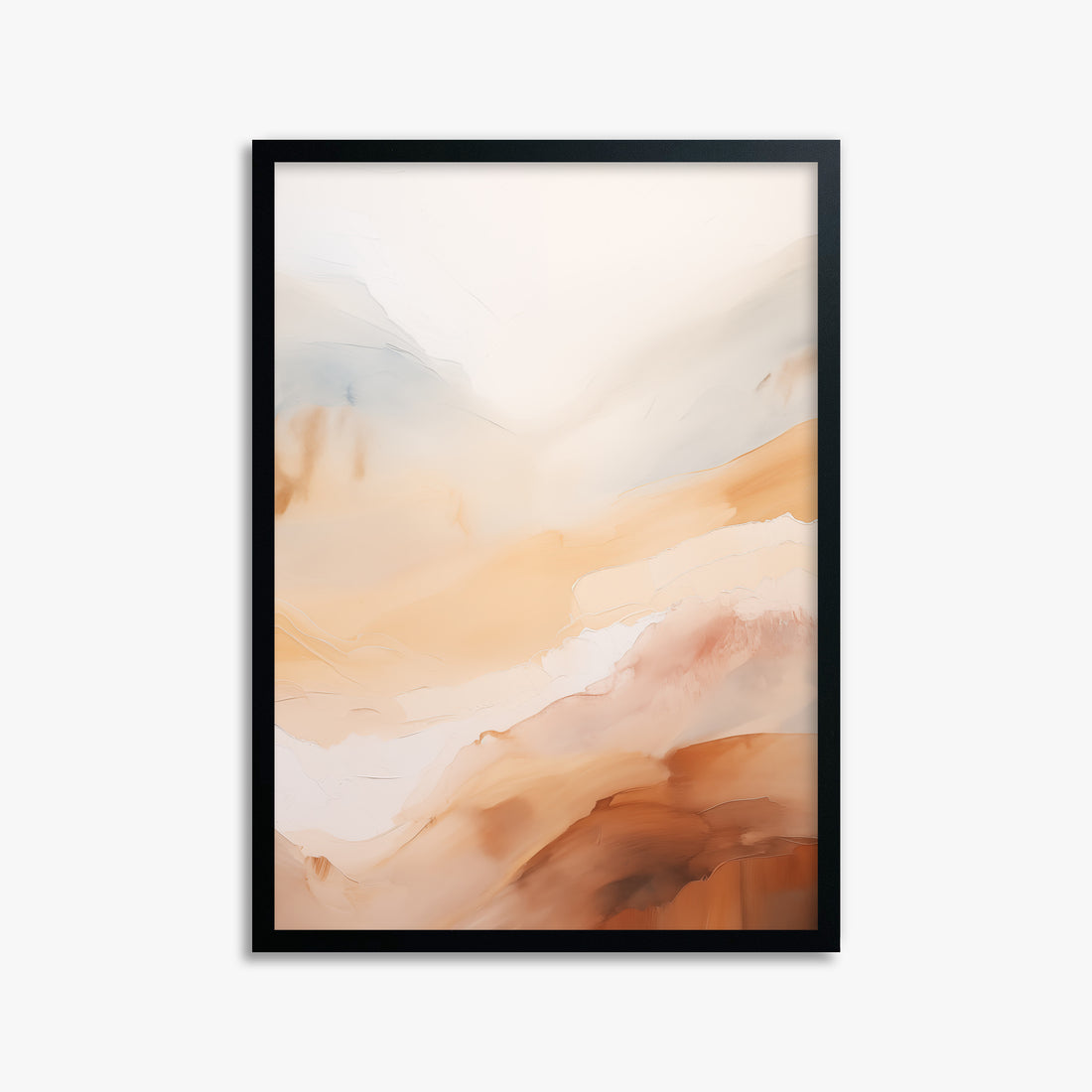 Morning Veil, 50x70cm Framed Poster With Black Frame