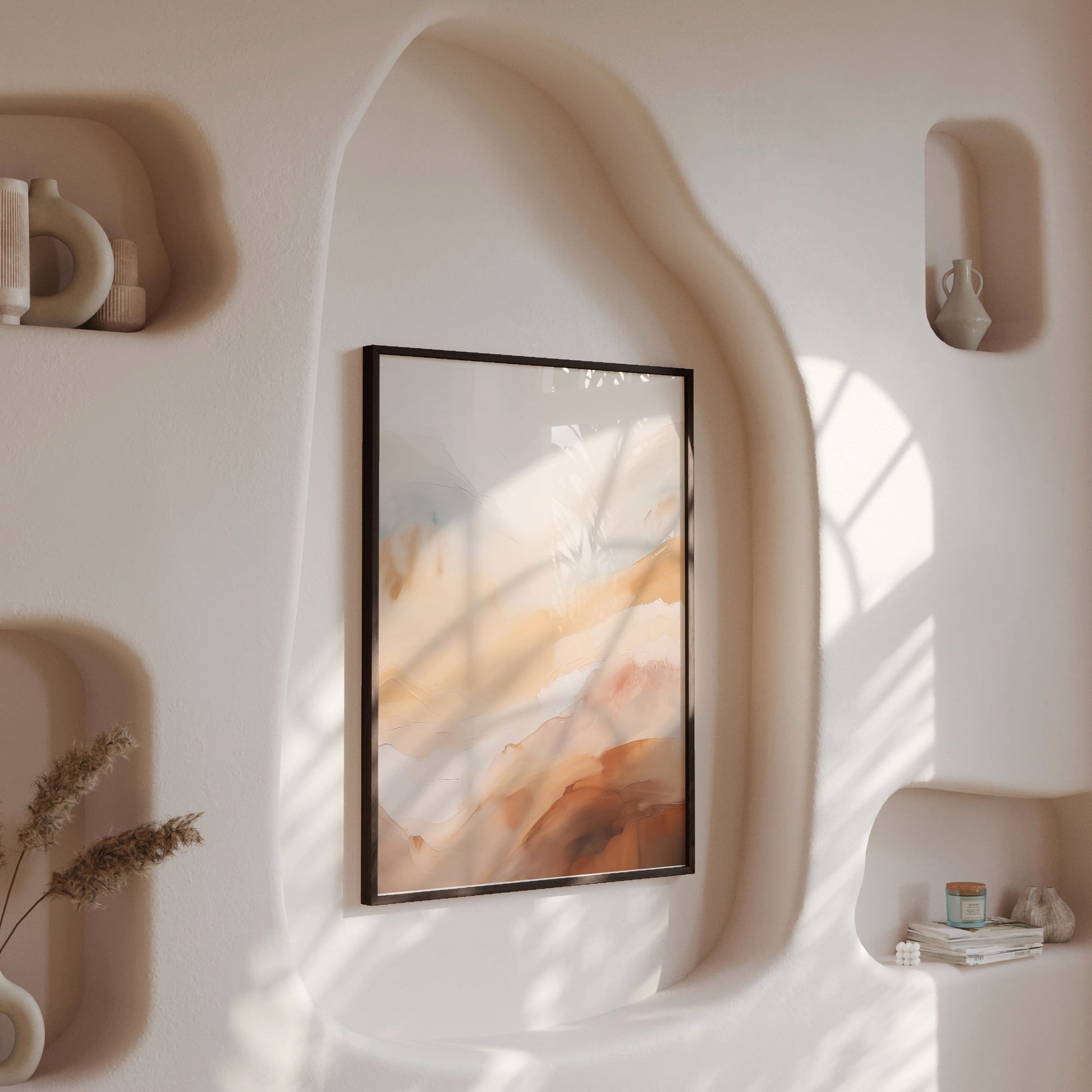 Design Concept No. 13 for Morning Veil Modern Poster Art