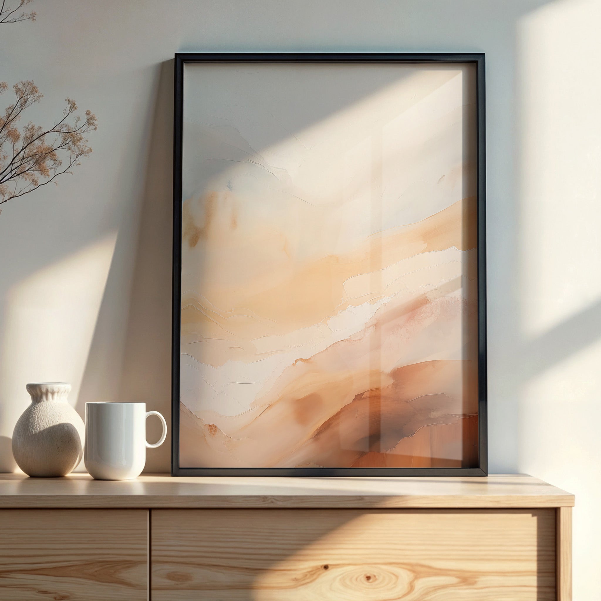 Design Concept No. 22 for Morning Veil Modern Poster Art