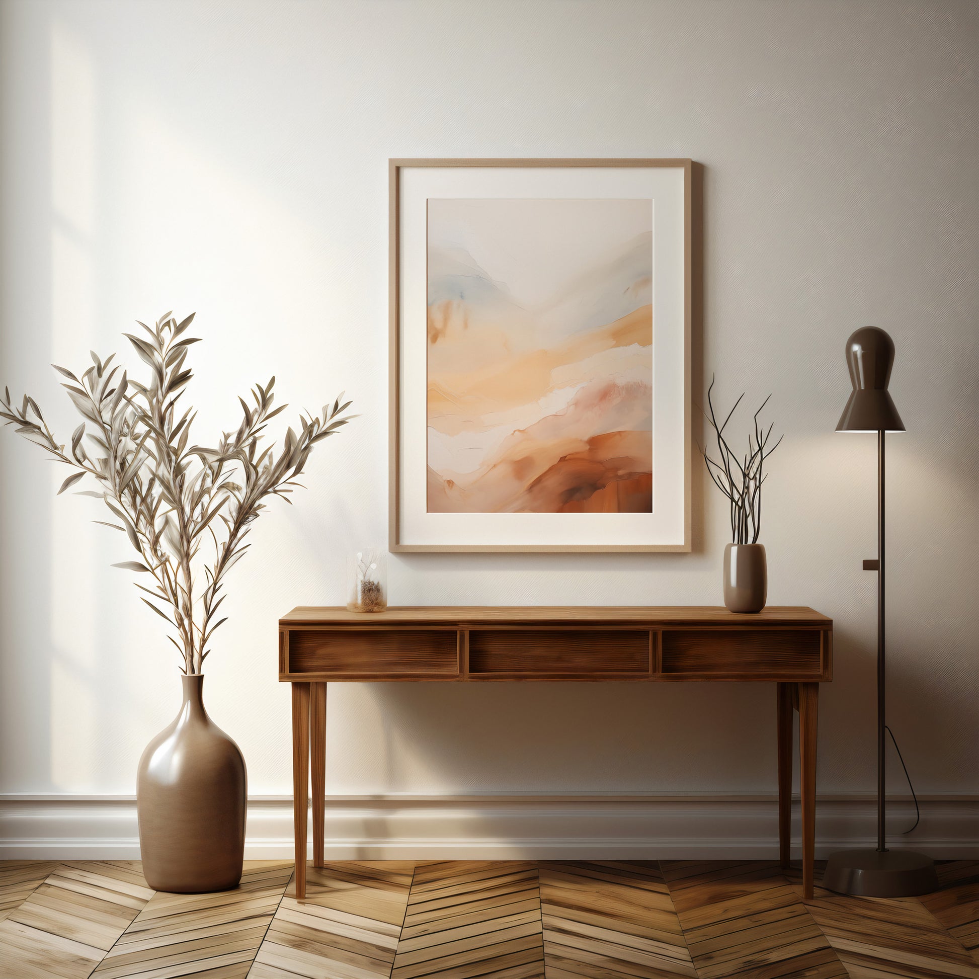 Design Concept No. 37 for Morning Veil Modern Poster Art