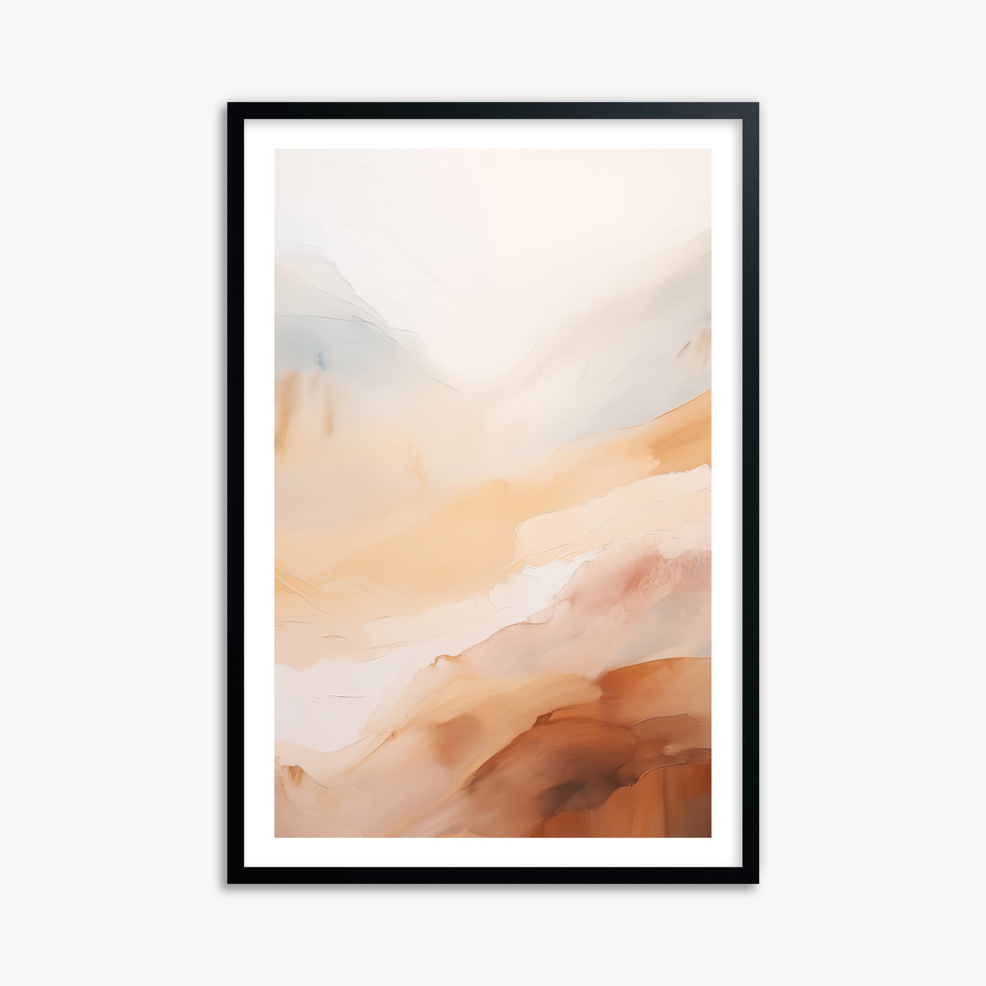 Morning Veil, 61x91cm Black Framed Art Reproduction