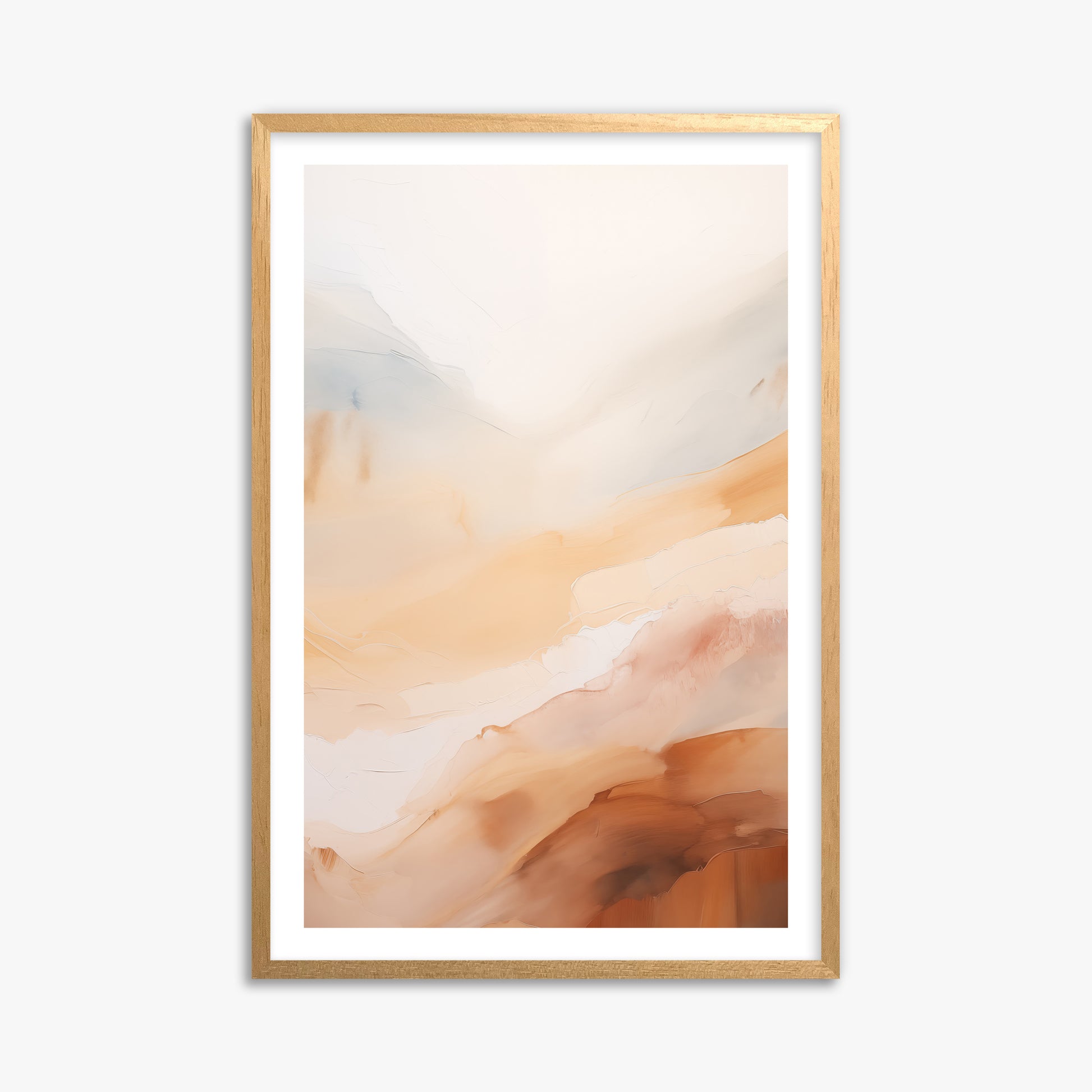 Morning Veil, 61x91cm Oak Framed Art Reproduction