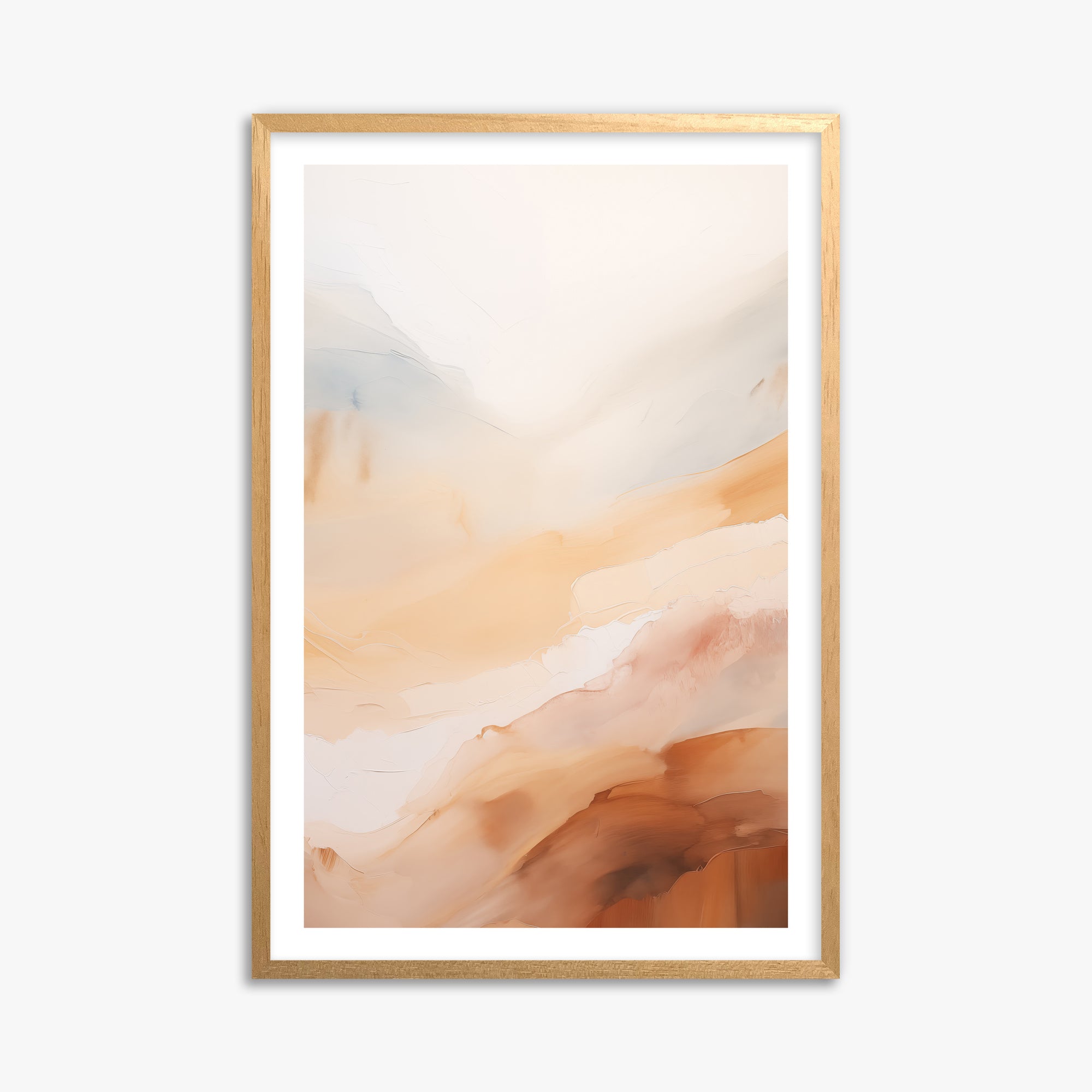 Morning Veil, 61x91cm Oak Framed Art Reproduction