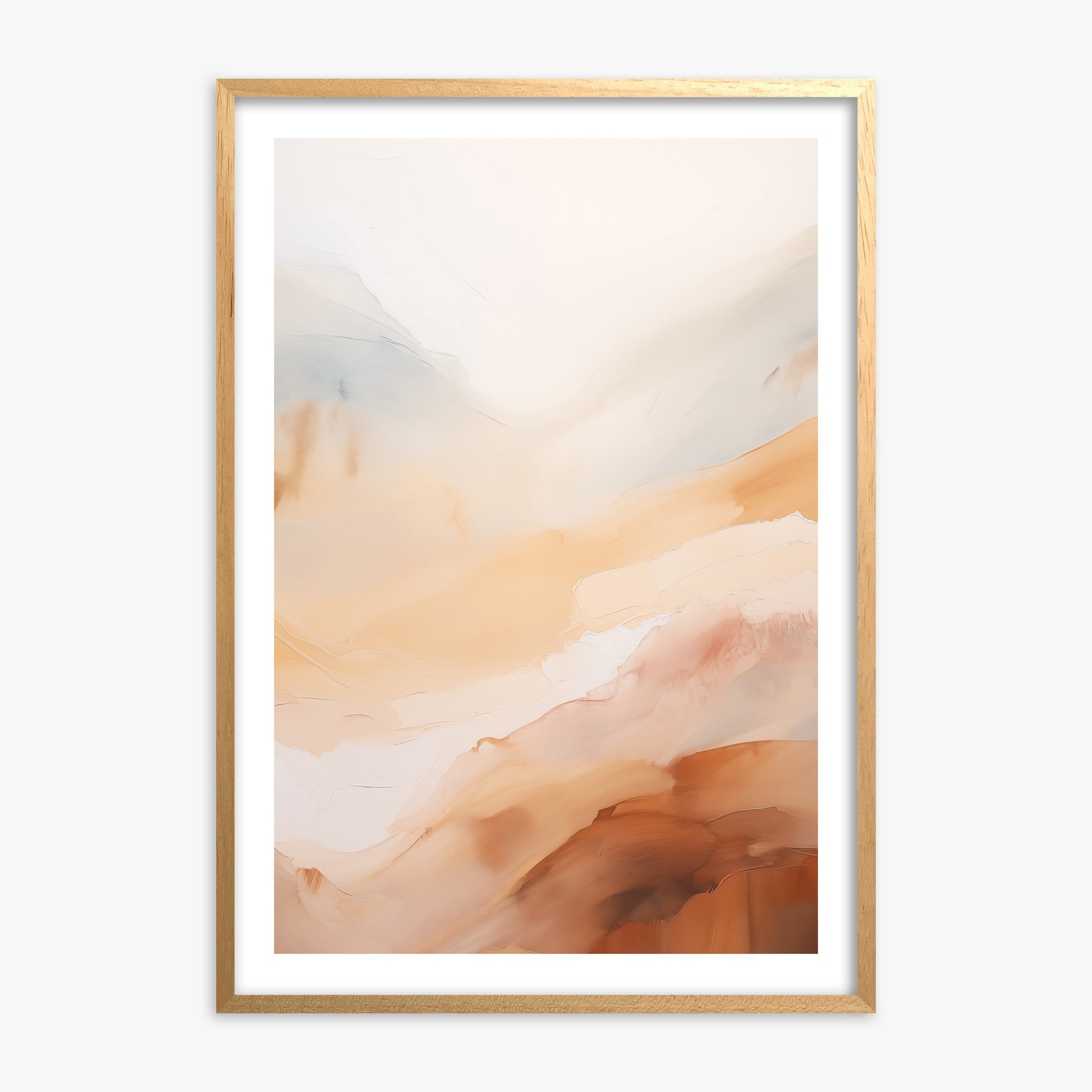 Morning Veil, 70x100cm Oak Framed Art Reproduction