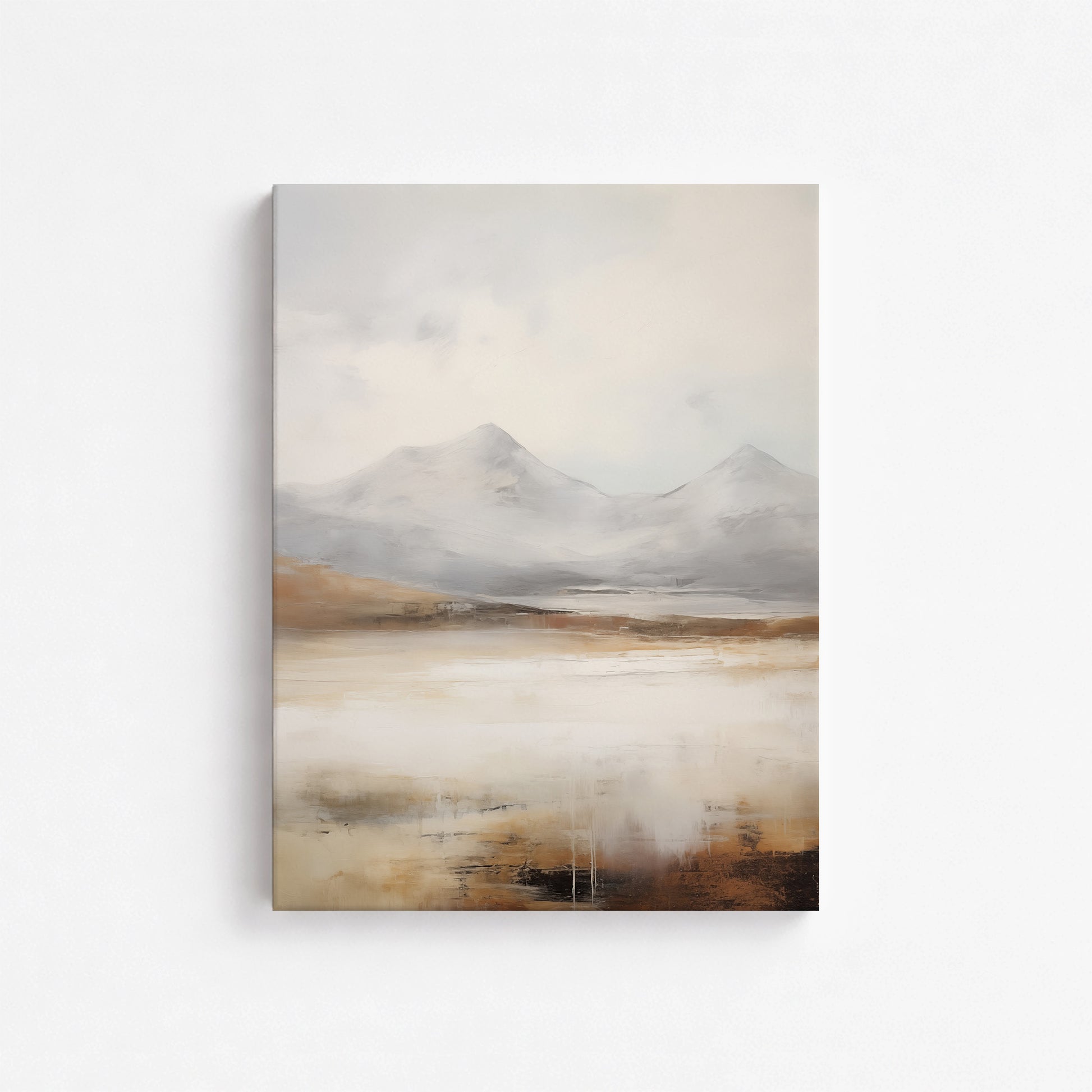 Serene Highlands, 30x40cm Satin Canvas Art Reproduction