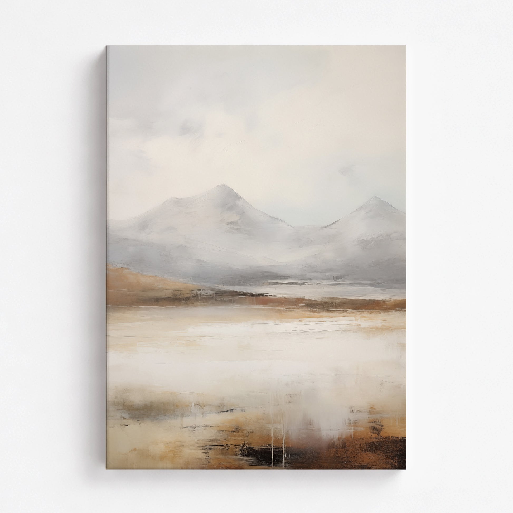 Serene Highlands, 70x100cm Satin Canvas Art Reproduction