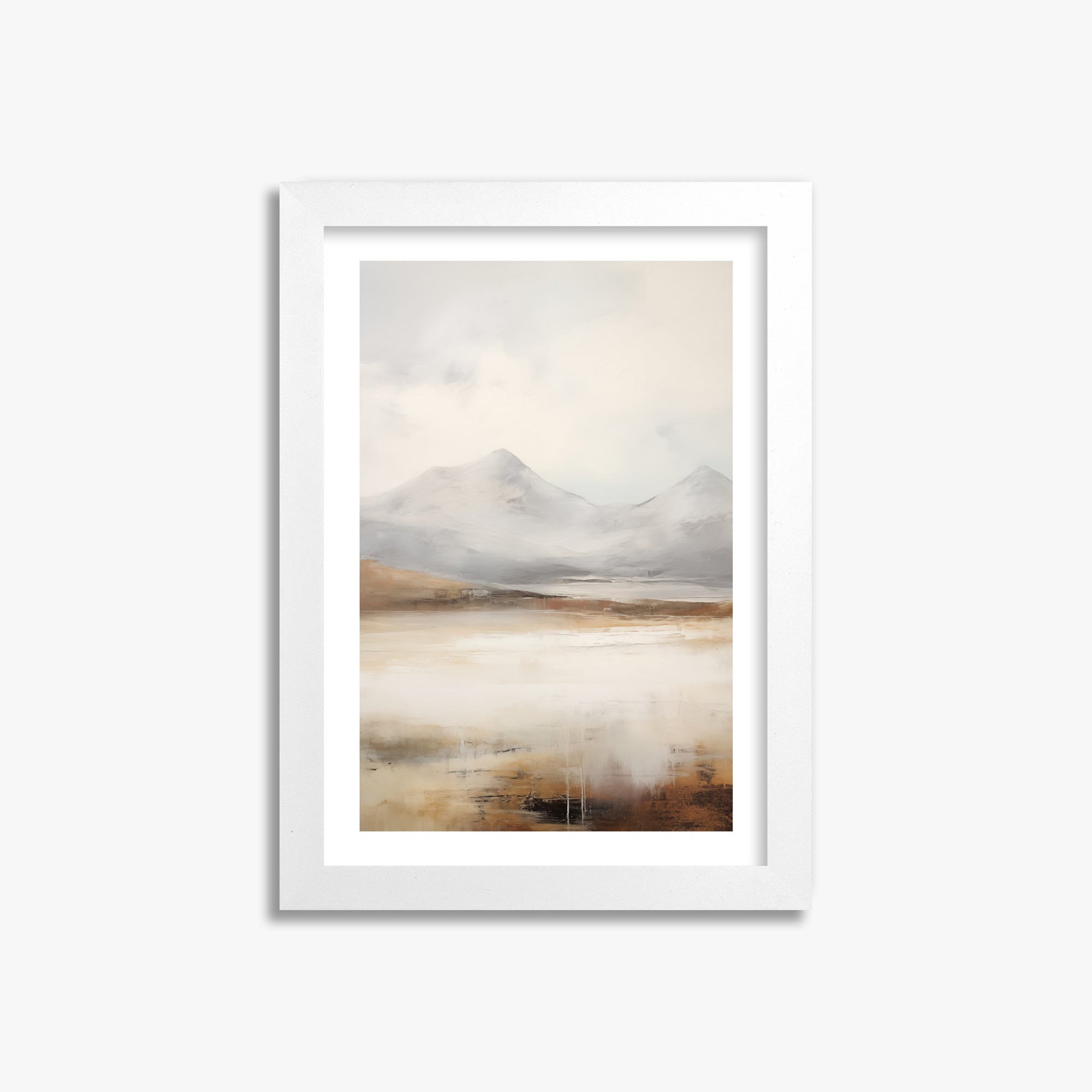 Serene Highlands, 21x30cm Whitek Framed Art Reproduction
