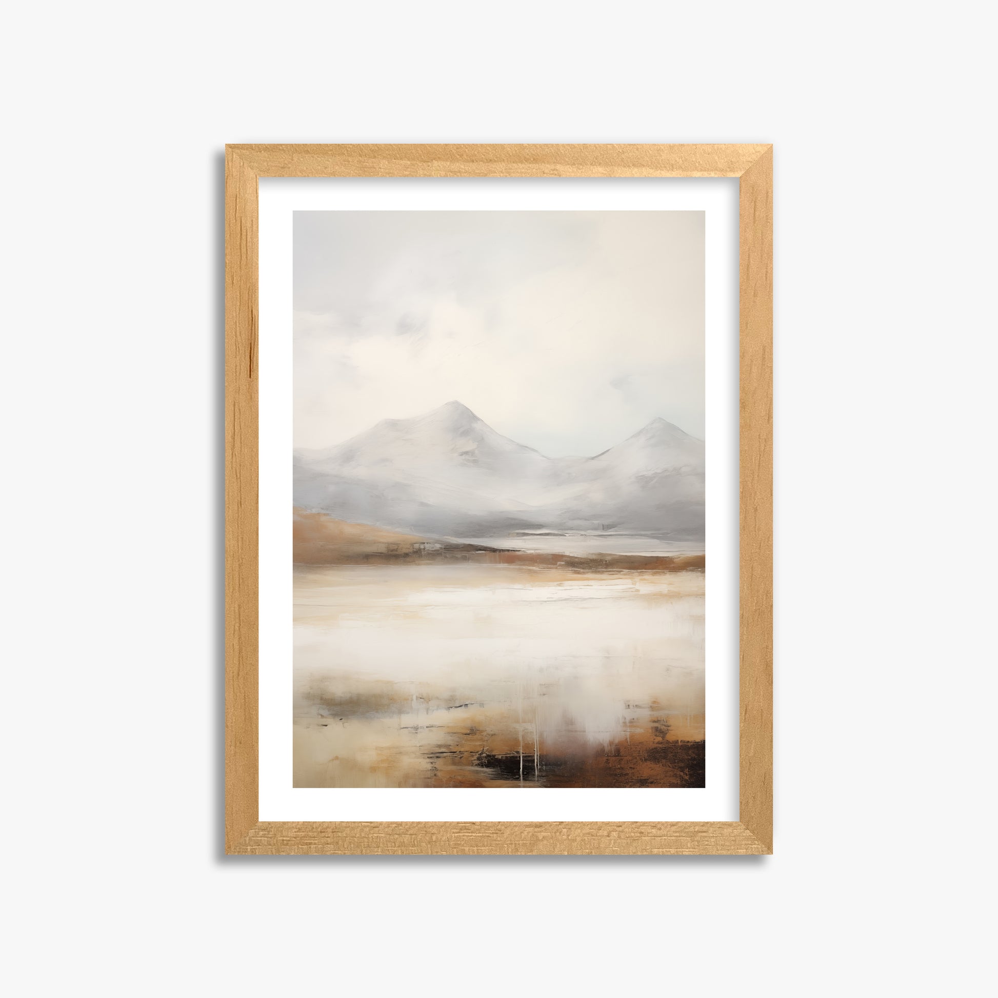 Serene Highlands, 30x40cm Oak Framed Art Reproduction