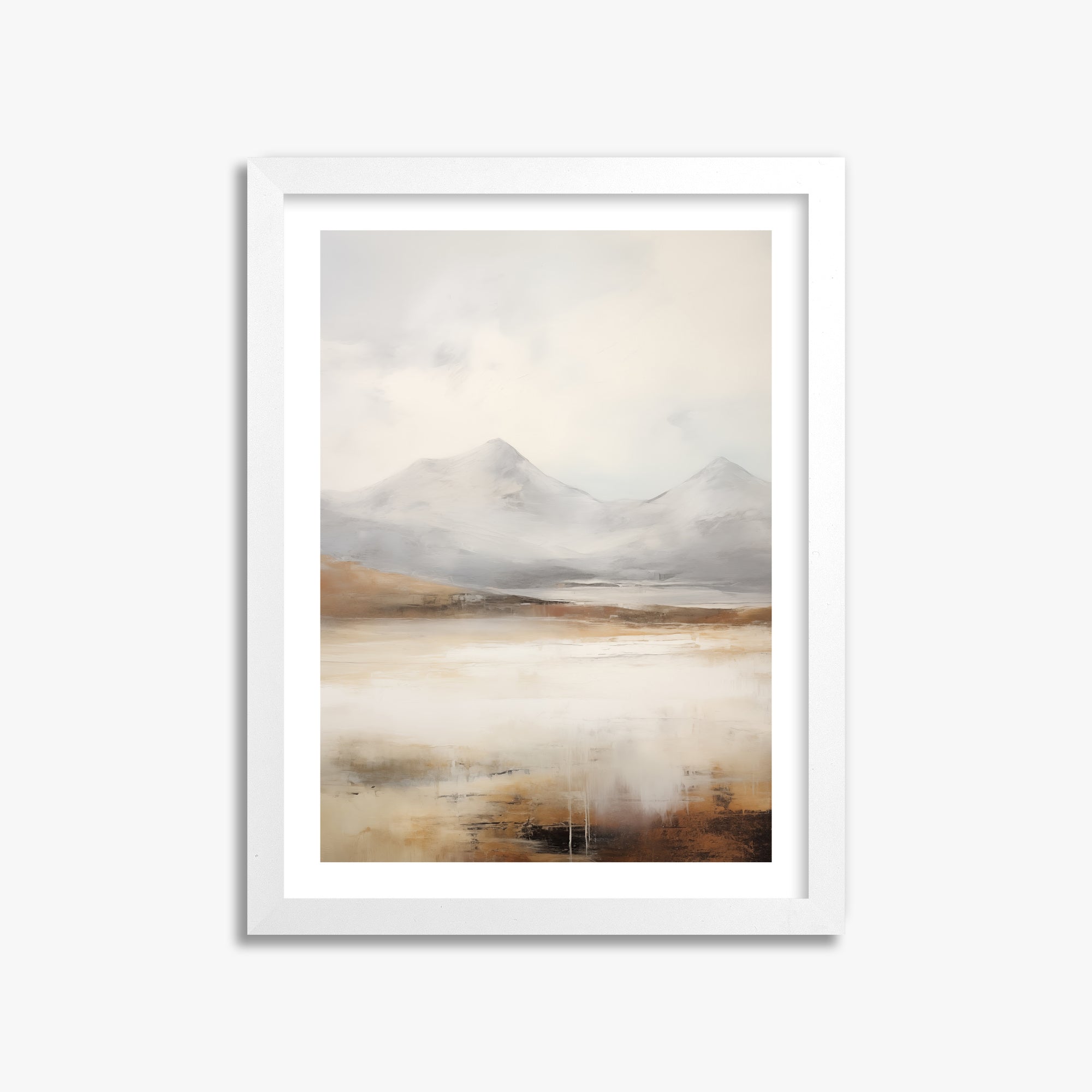 Serene Highlands, 30x40cm Whitek Framed Art Reproduction