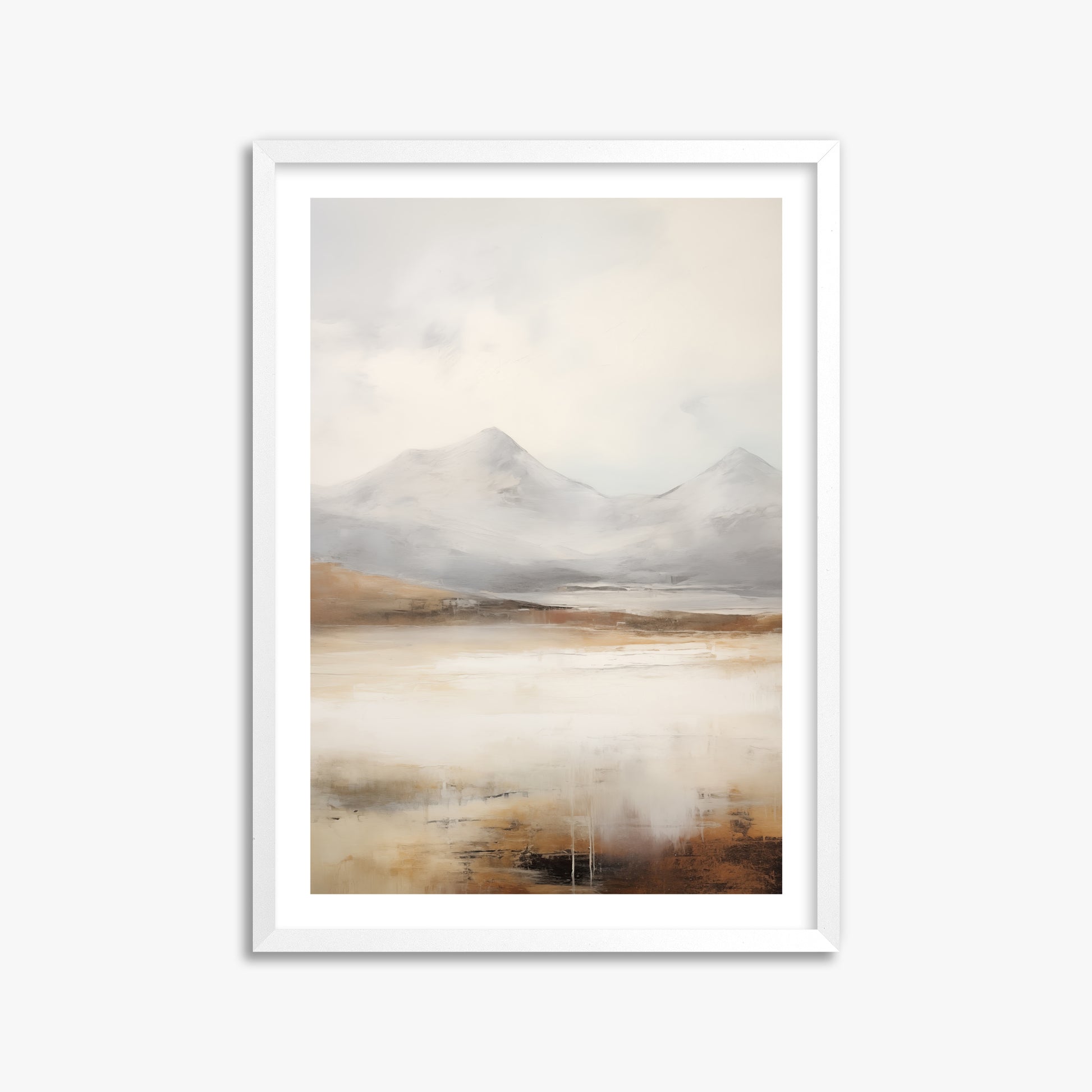 Serene Highlands, 50x70cm Whitek Framed Art Reproduction