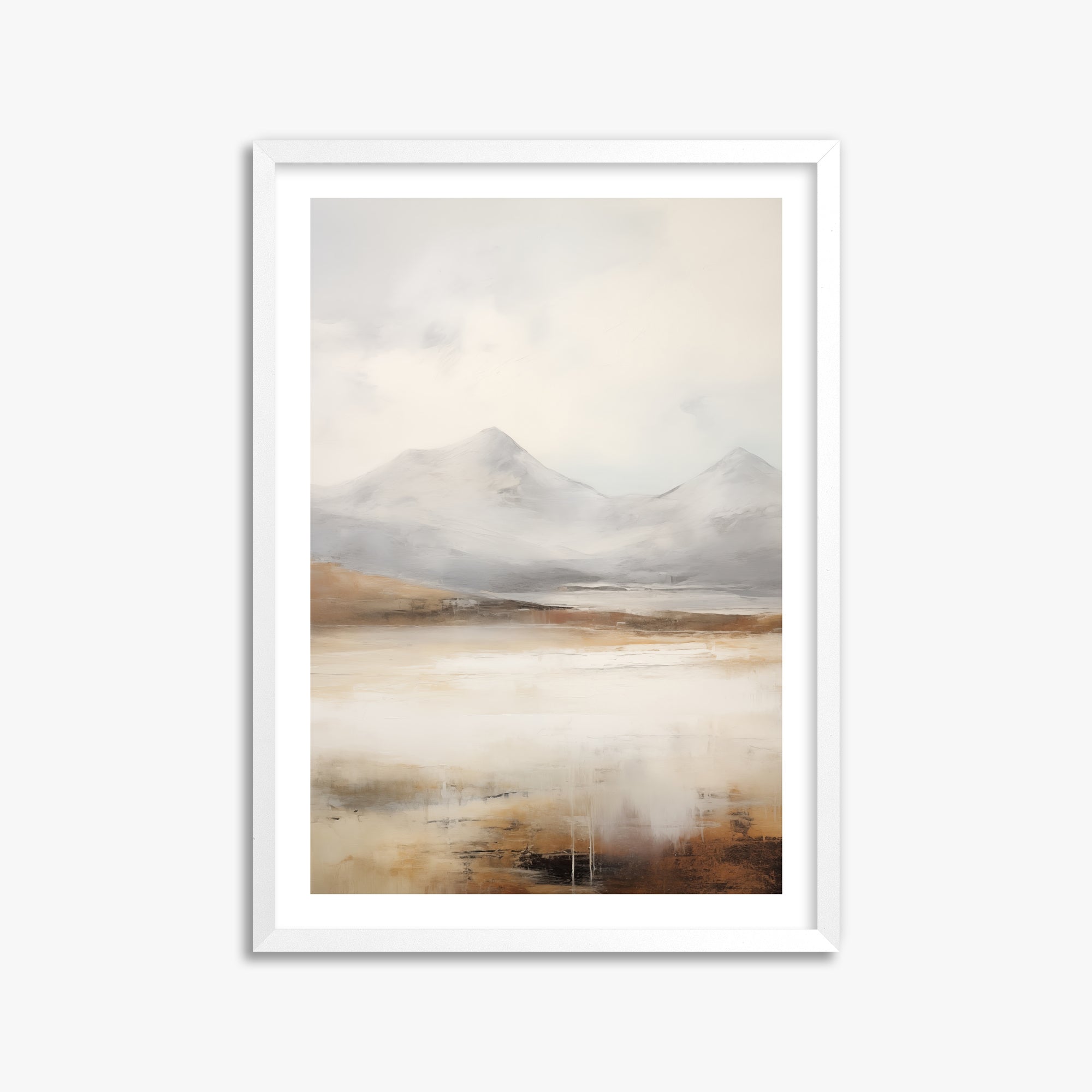 Serene Highlands, 50x70cm Whitek Framed Art Reproduction