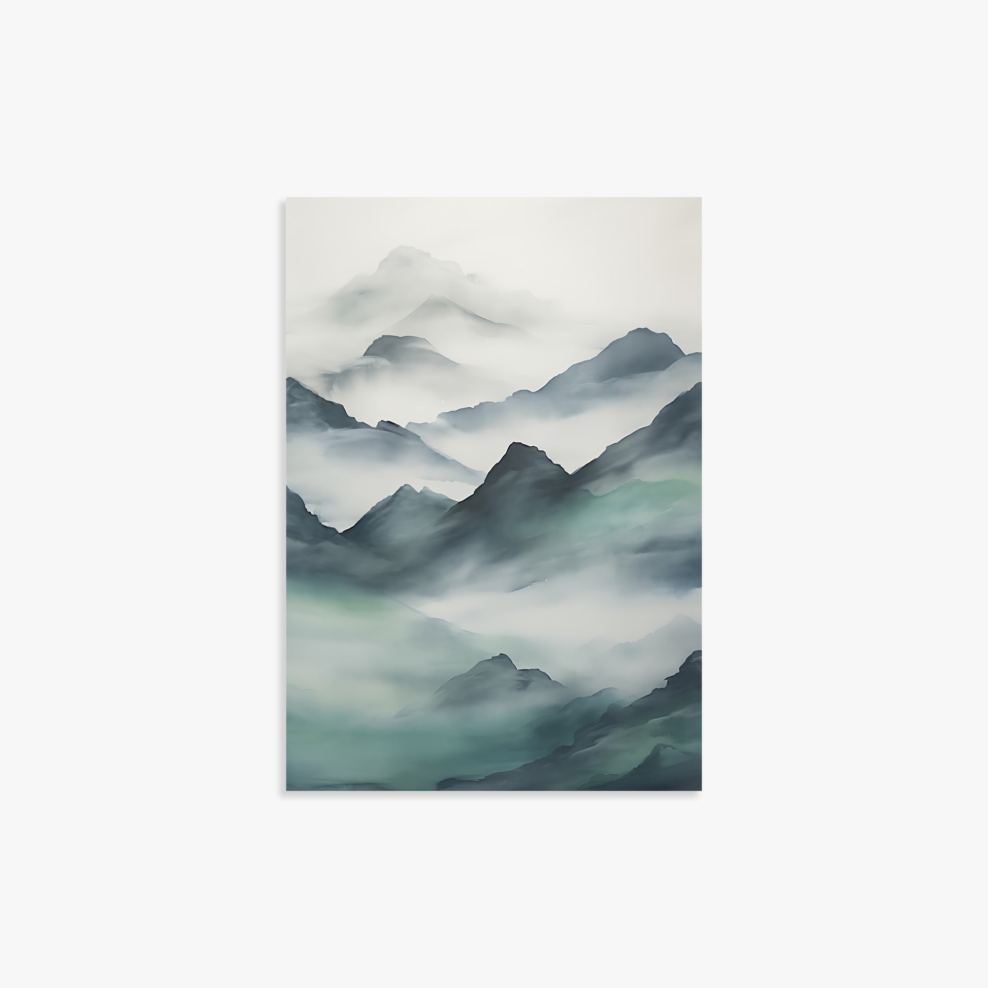 Ethereal Peaks, 21x30cm Poster Unframed