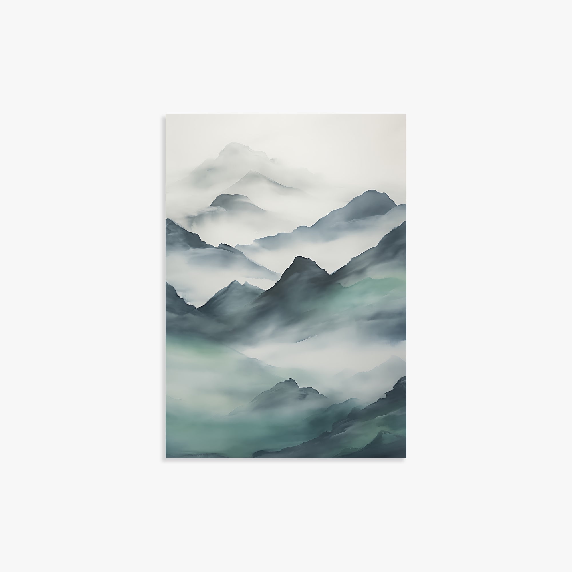 Ethereal Peaks, 21x30cm Poster Unframed