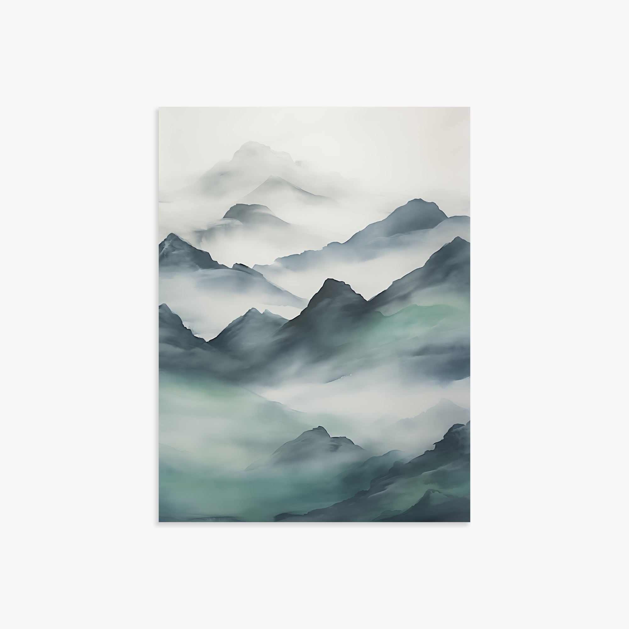 Ethereal Peaks, 30x40cm Poster Unframed