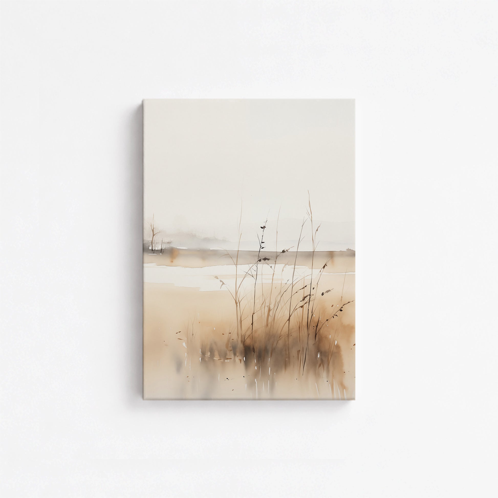 Marsh Reverie, 21x30cm Satin Canvas Art Reproduction