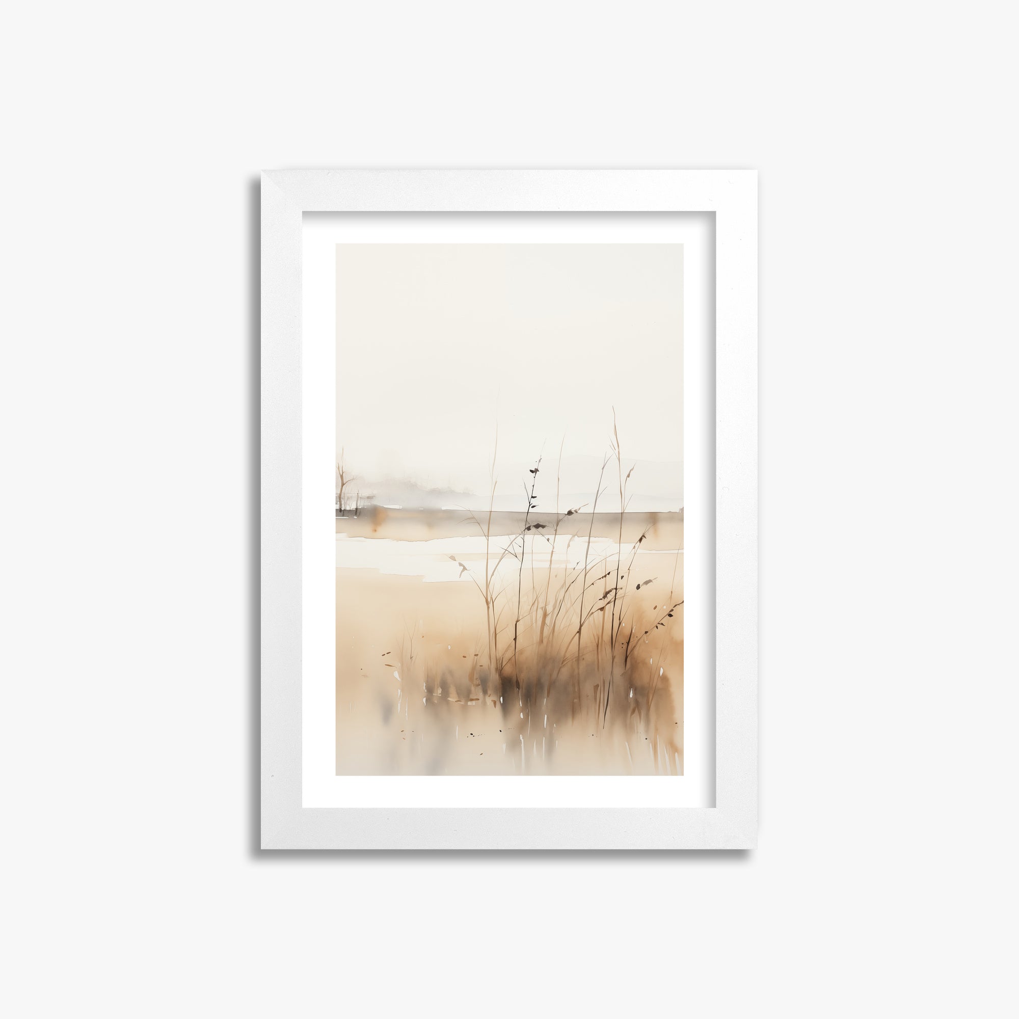 Marsh Reverie, 21x30cm Whitek Framed Art Reproduction