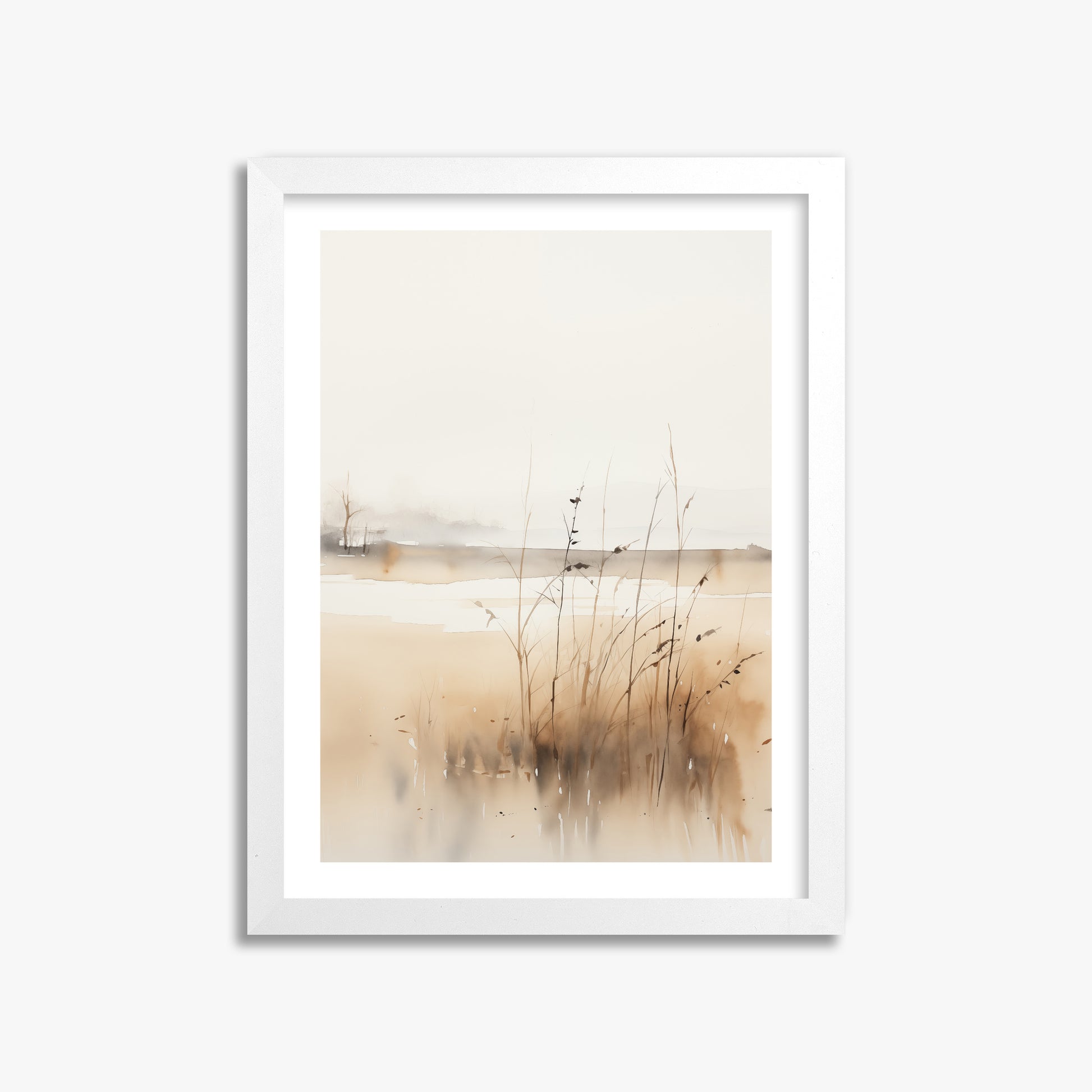 Marsh Reverie, 30x40cm Whitek Framed Art Reproduction