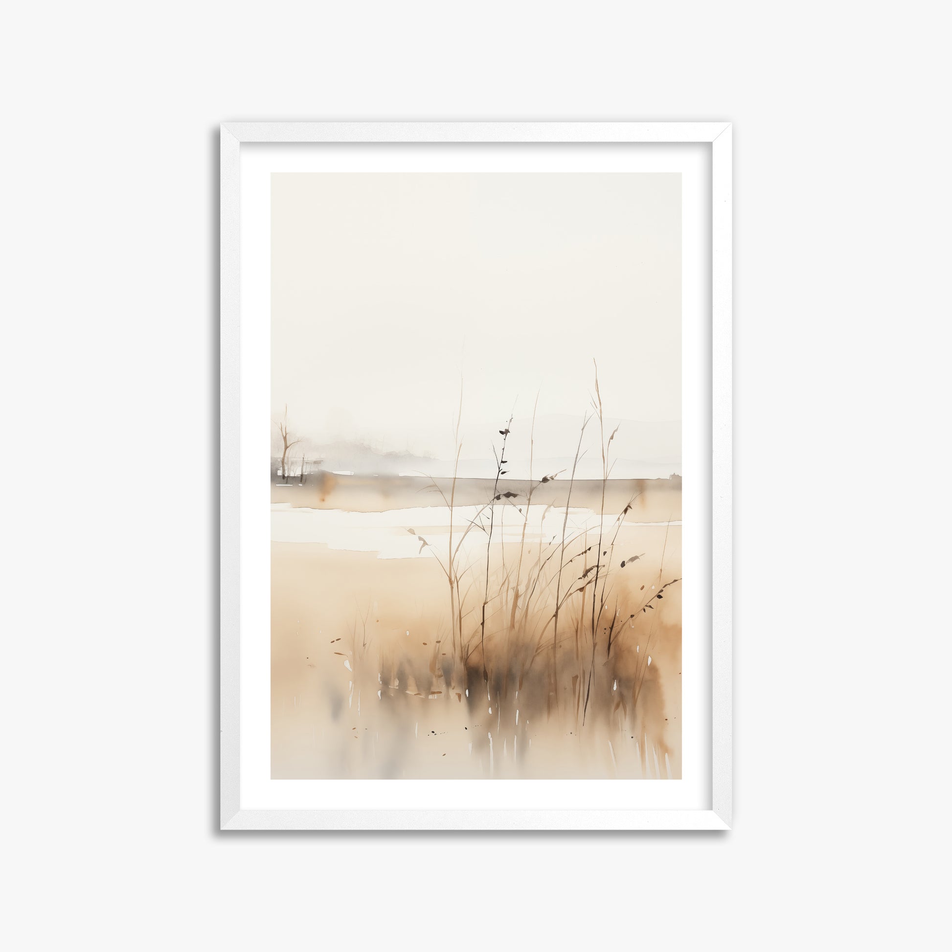 Marsh Reverie, 50x70cm Whitek Framed Art Reproduction