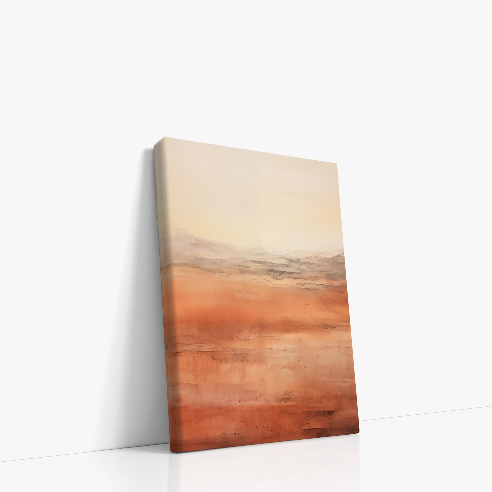 Desert Horizon, 21x30cm Satin Canvas Art Reproduction Left Angle