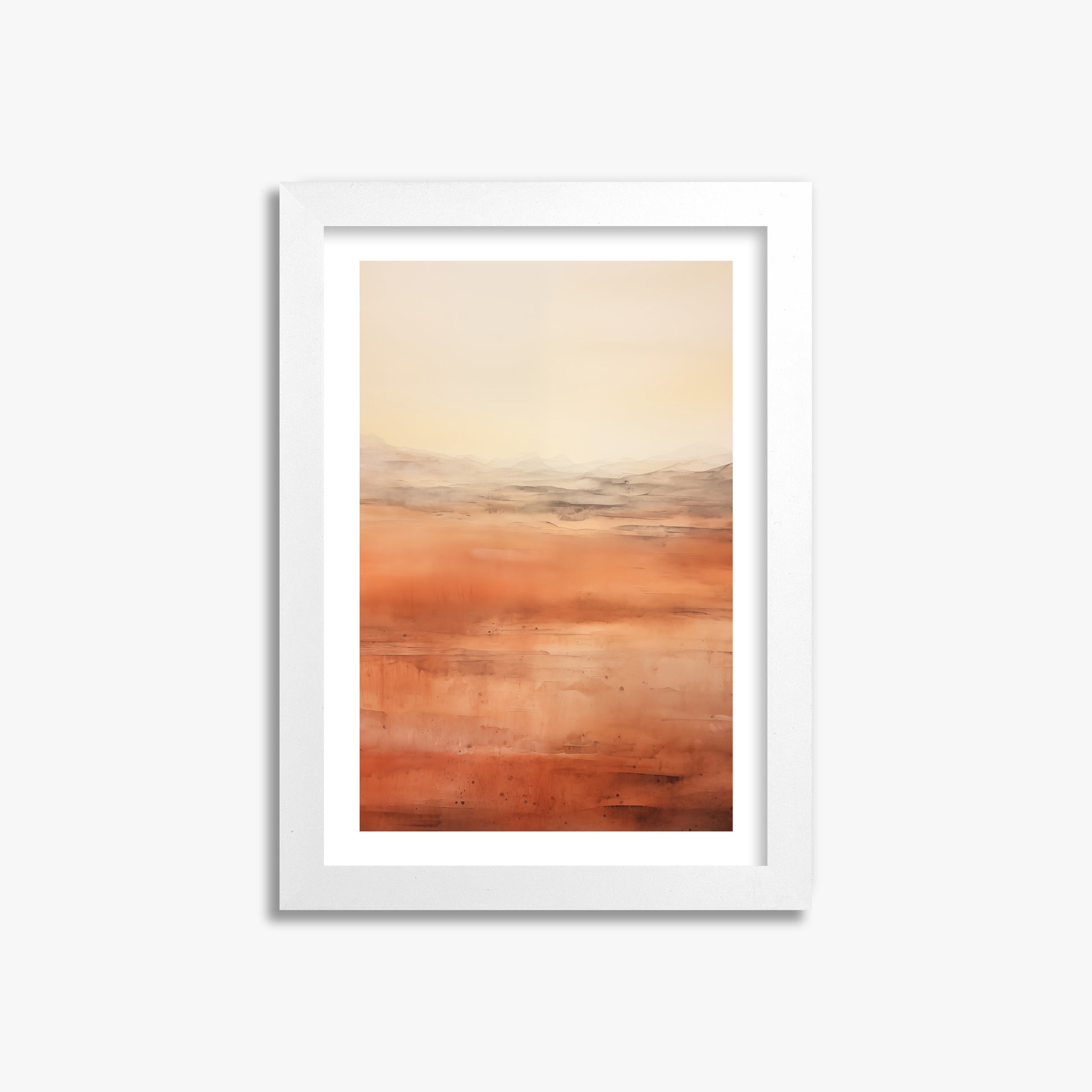 Desert Horizon, 21x30cm Whitek Framed Art Reproduction
