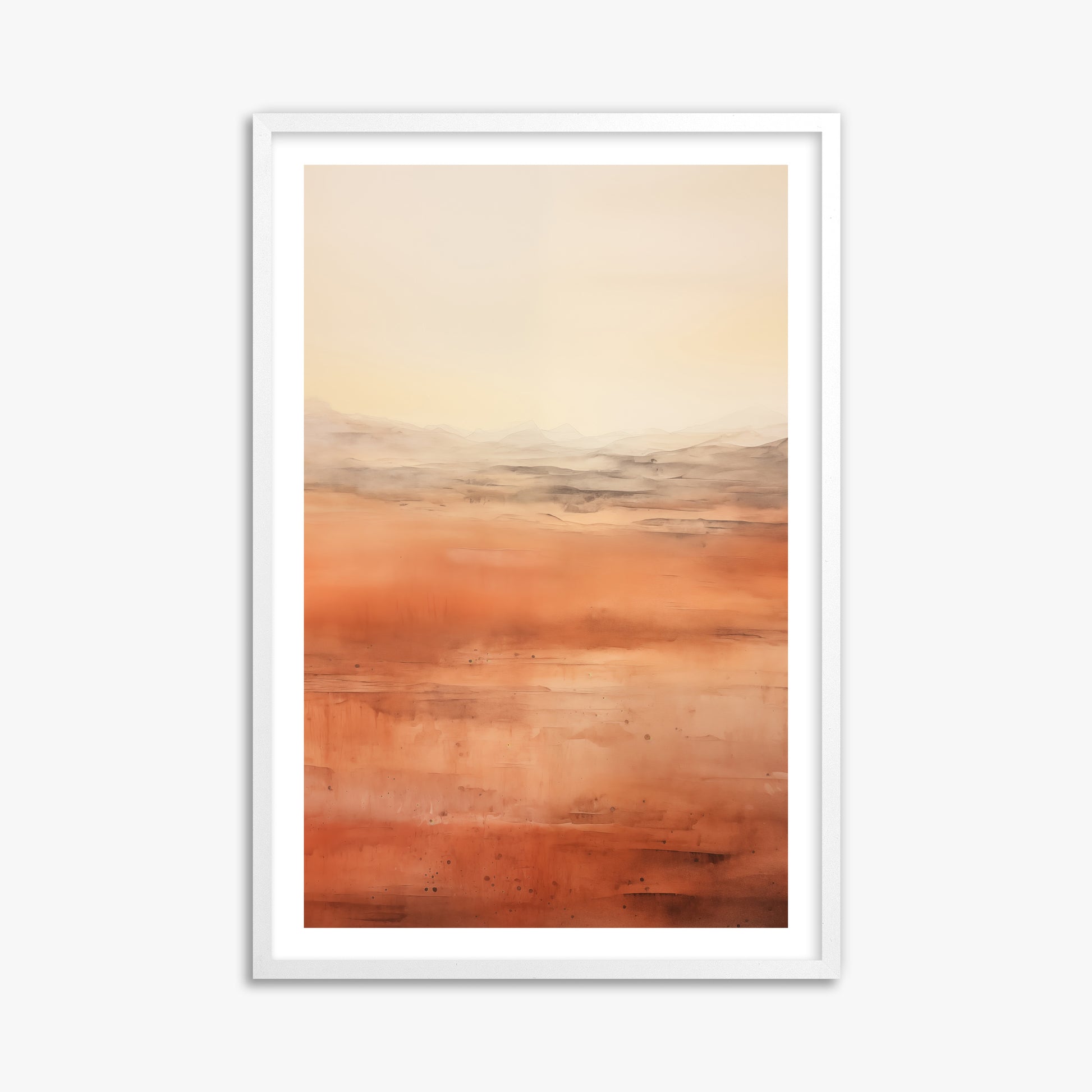 Desert Horizon, 61x91cm Whitek Framed Art Reproduction