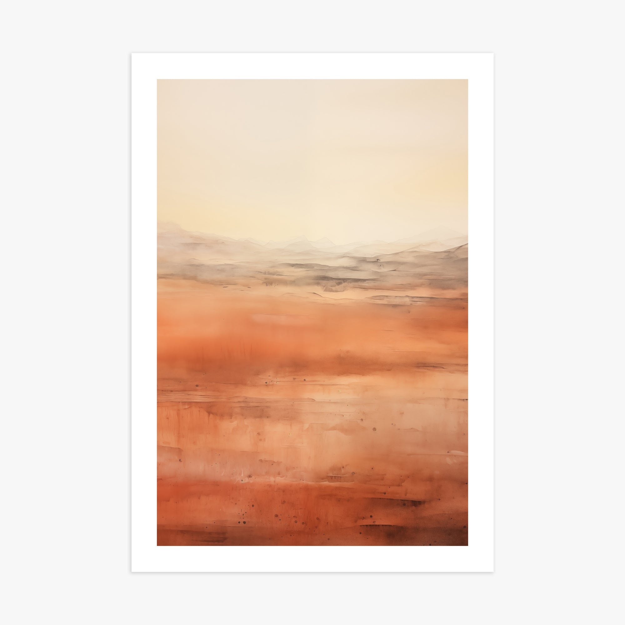 Desert Horizon, 70x100cm Printed Poster