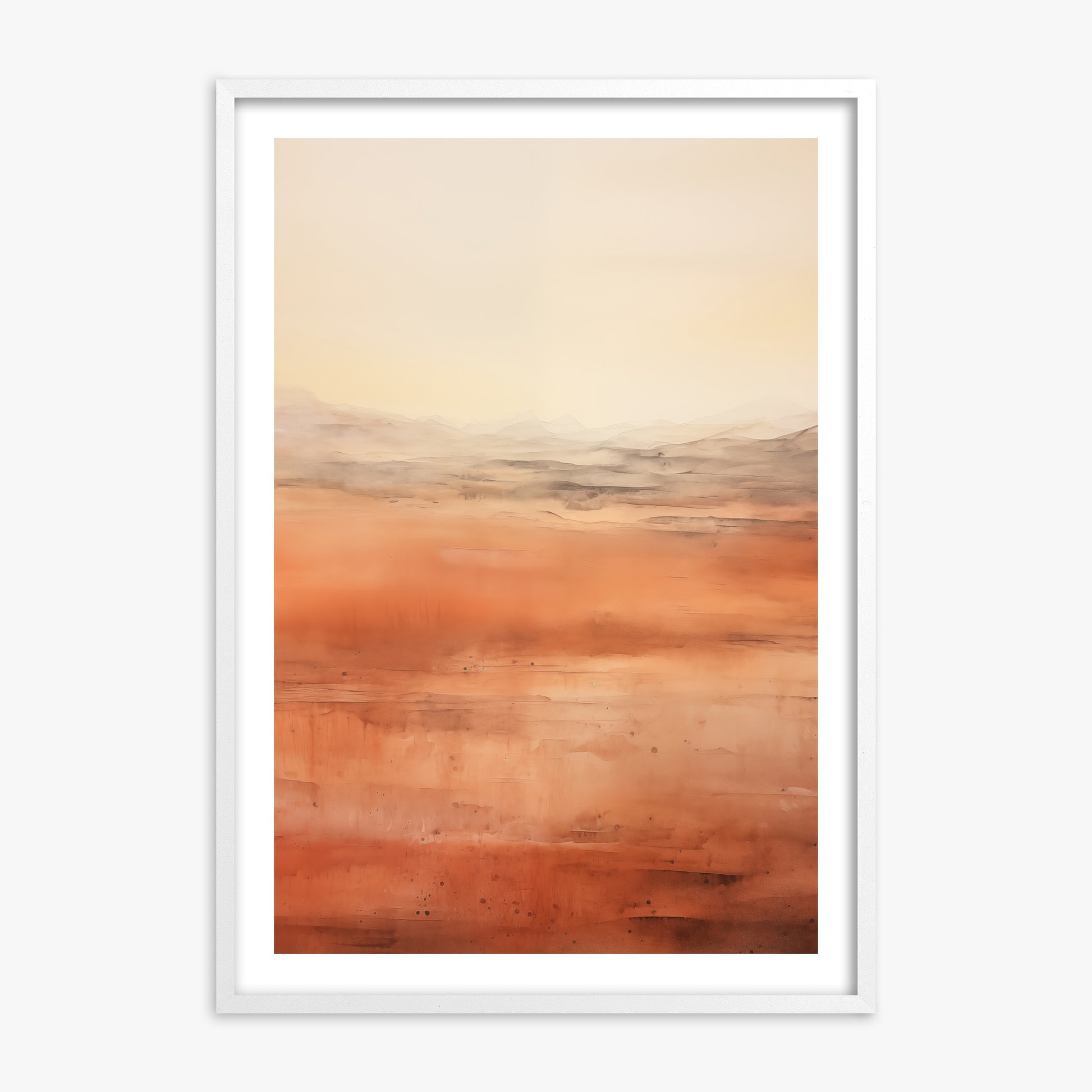 Desert Horizon, 70x100cm Whitek Framed Art Reproduction