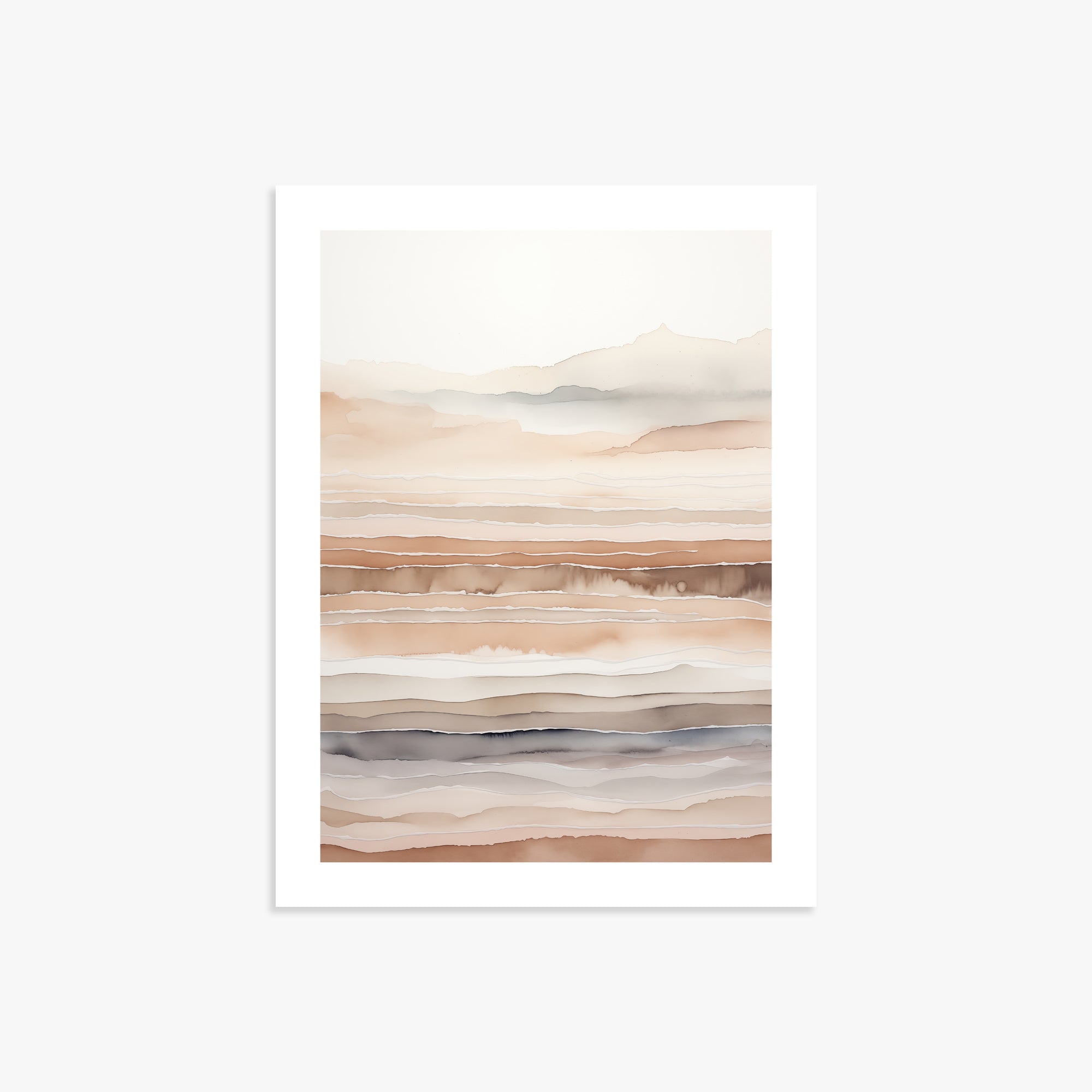 Desert Dawn Serenity, 30x40cm Printed Poster