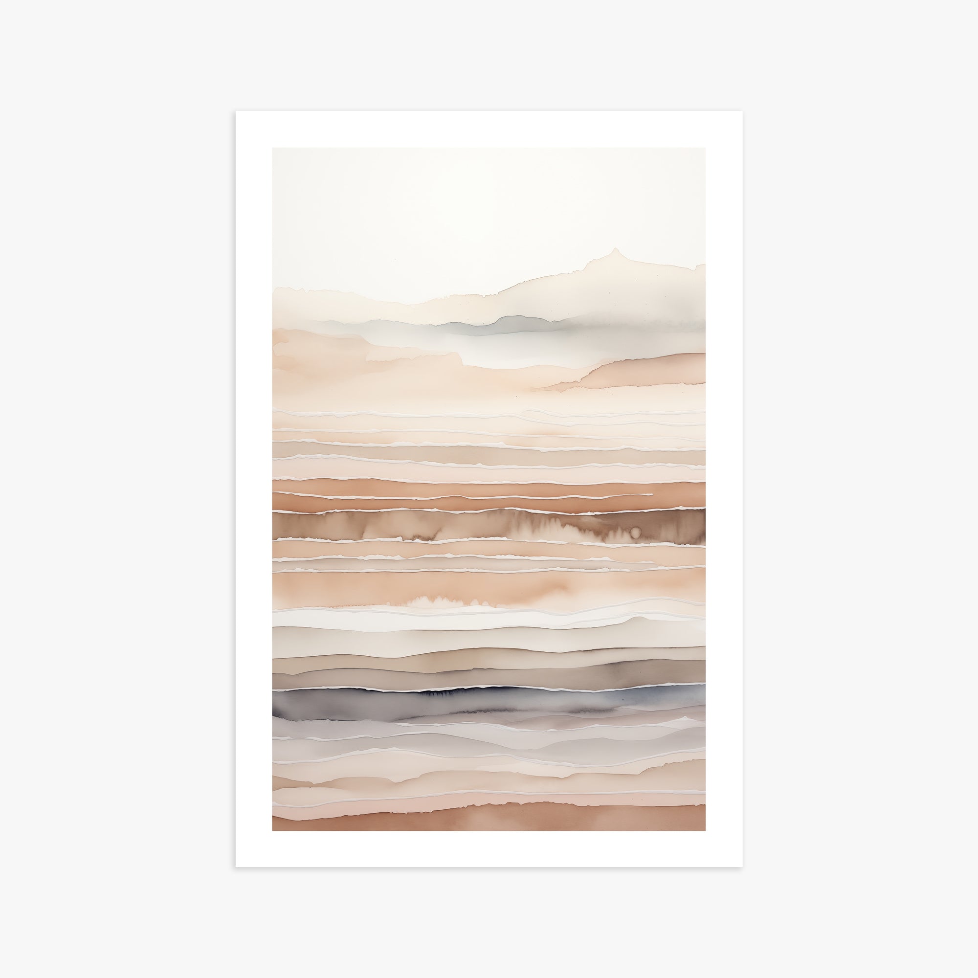 Desert Dawn Serenity, 61x91cm Printed Poster