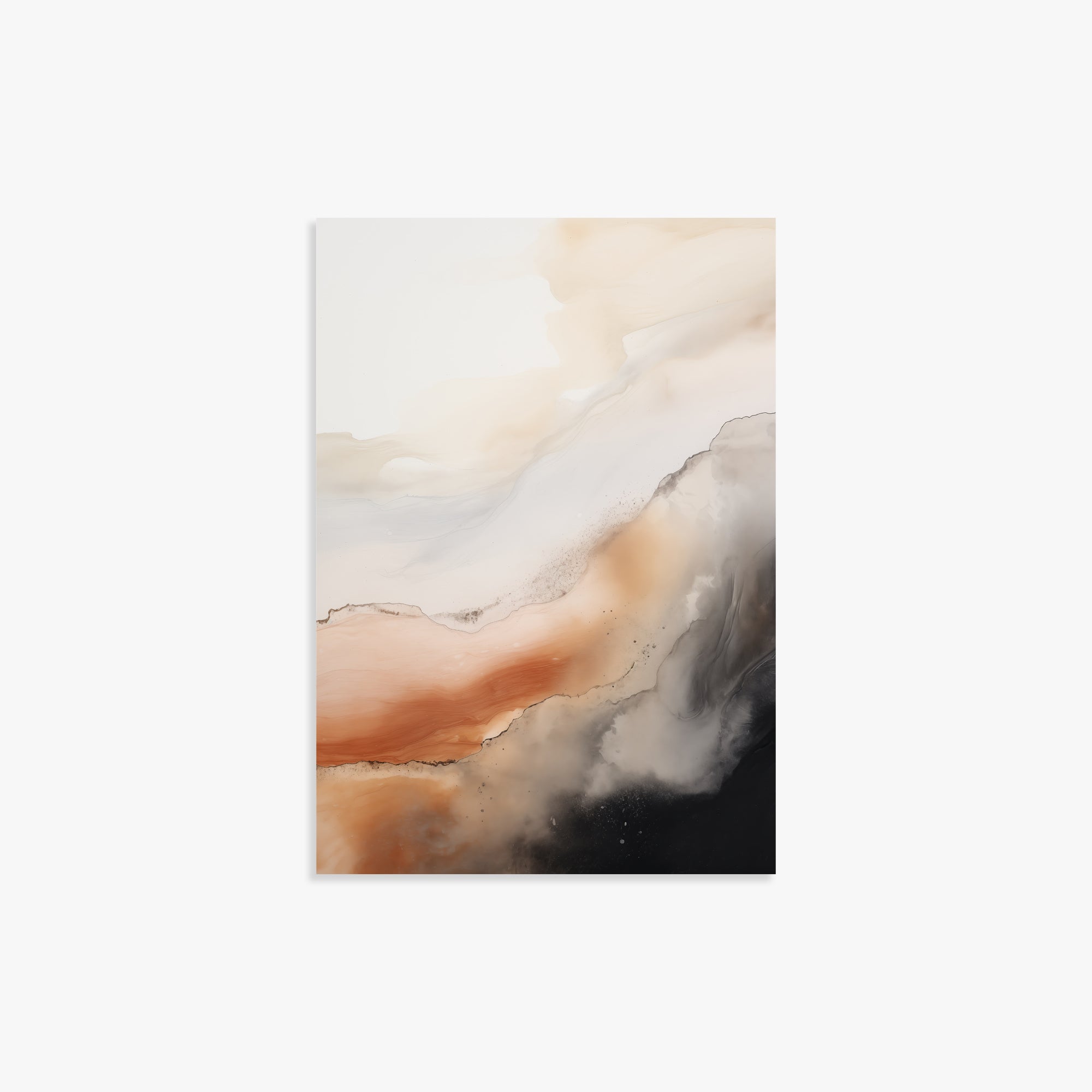 Desert Storm Horizon, 21x30cm Poster Unframed