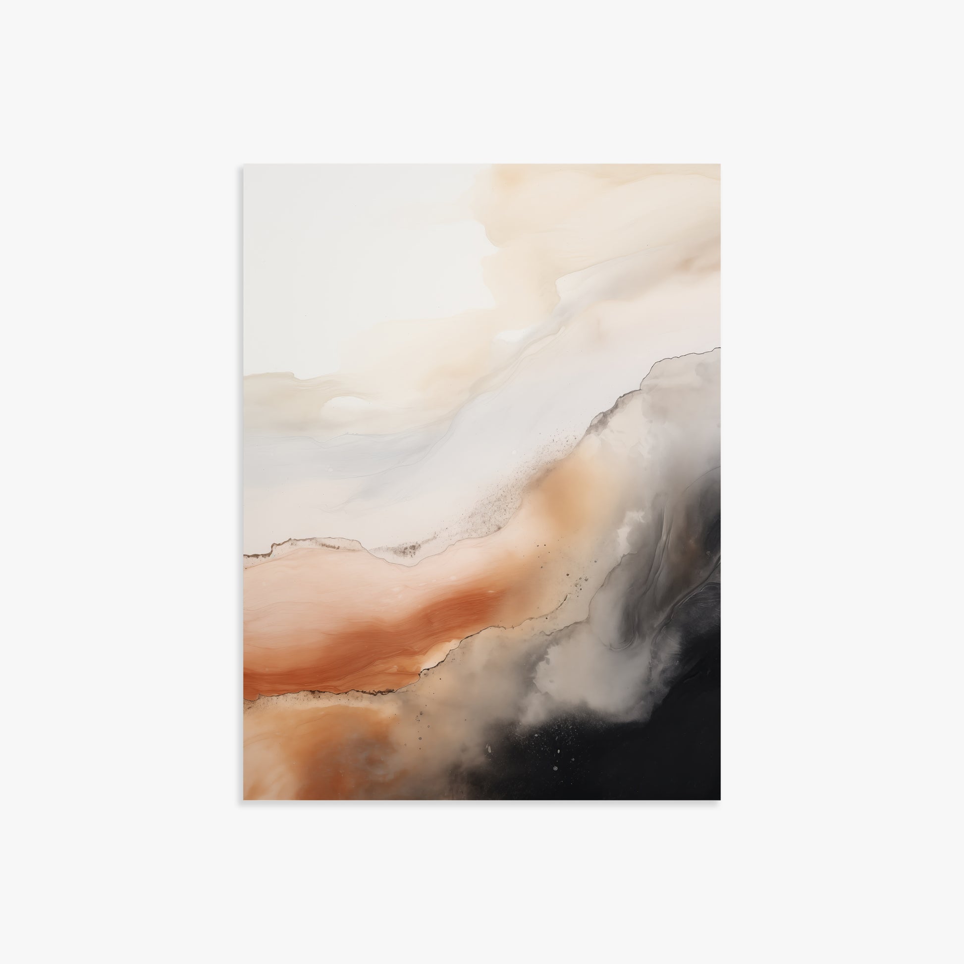 Desert Storm Horizon, 30x40cm Poster Unframed