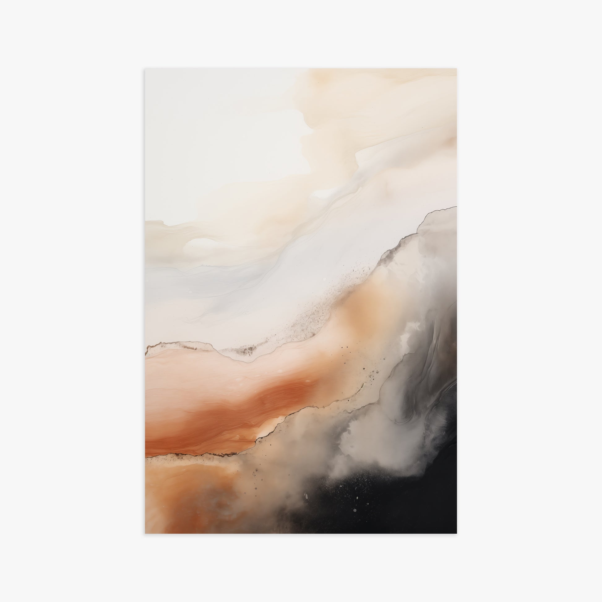 Desert Storm Horizon, 61x91cm Poster Unframed