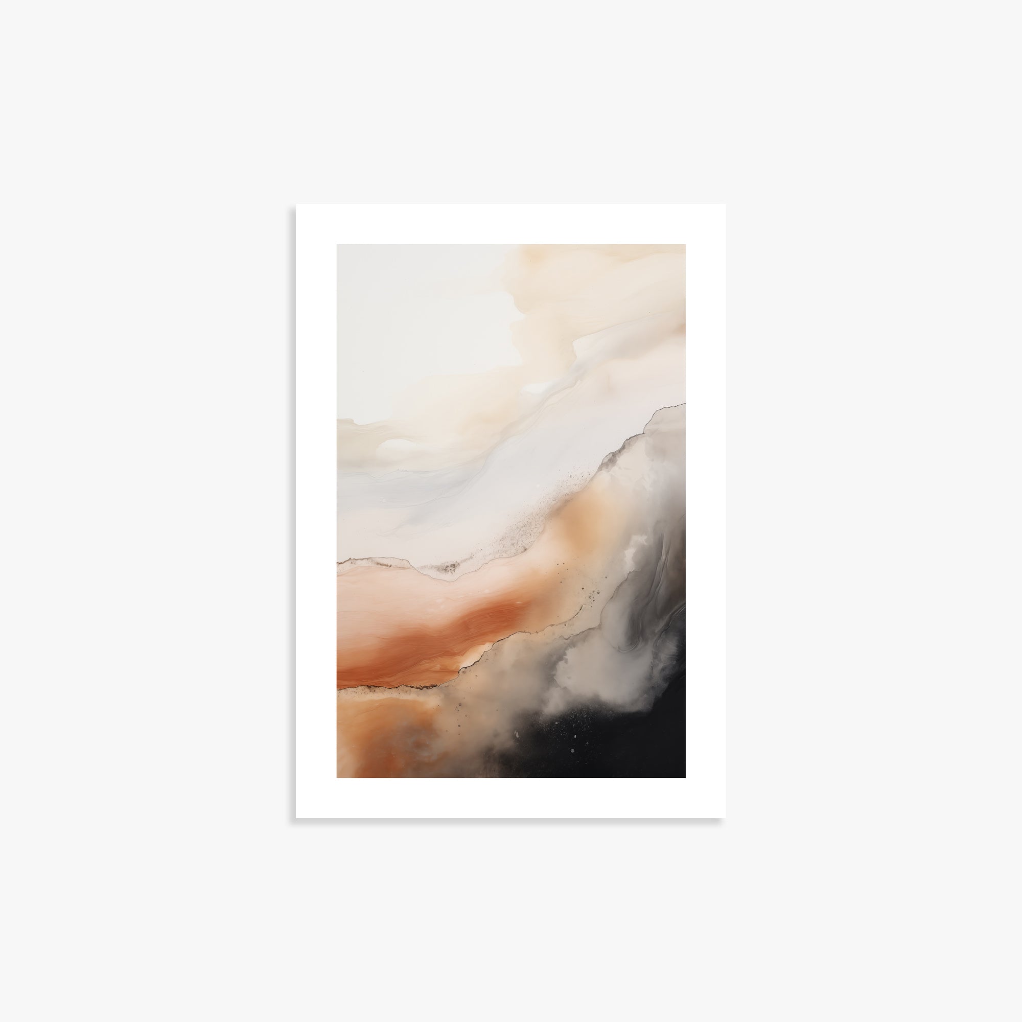 Desert Storm Horizon, 21x30cm Printed Poster