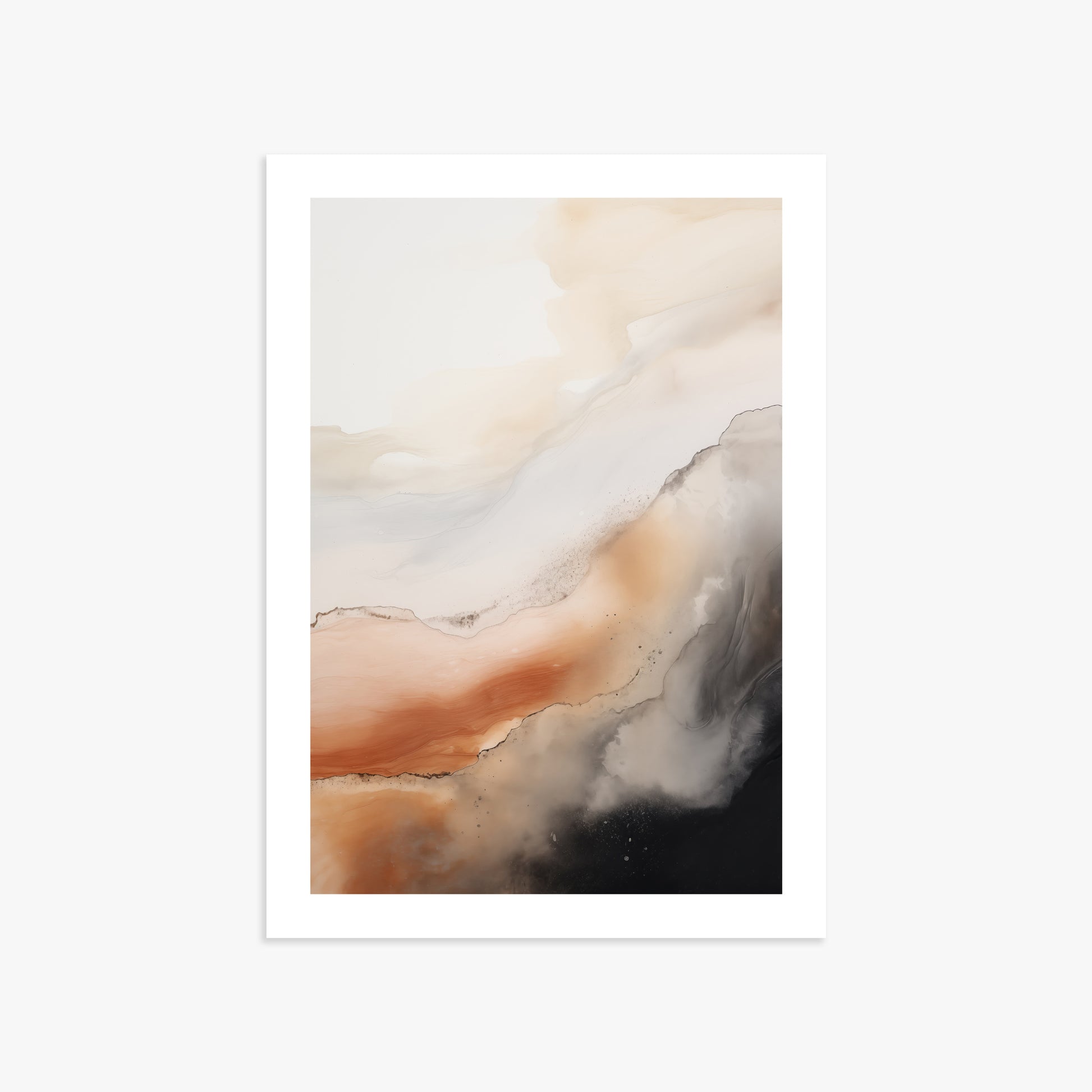 Desert Storm Horizon, 50x70cm Printed Poster