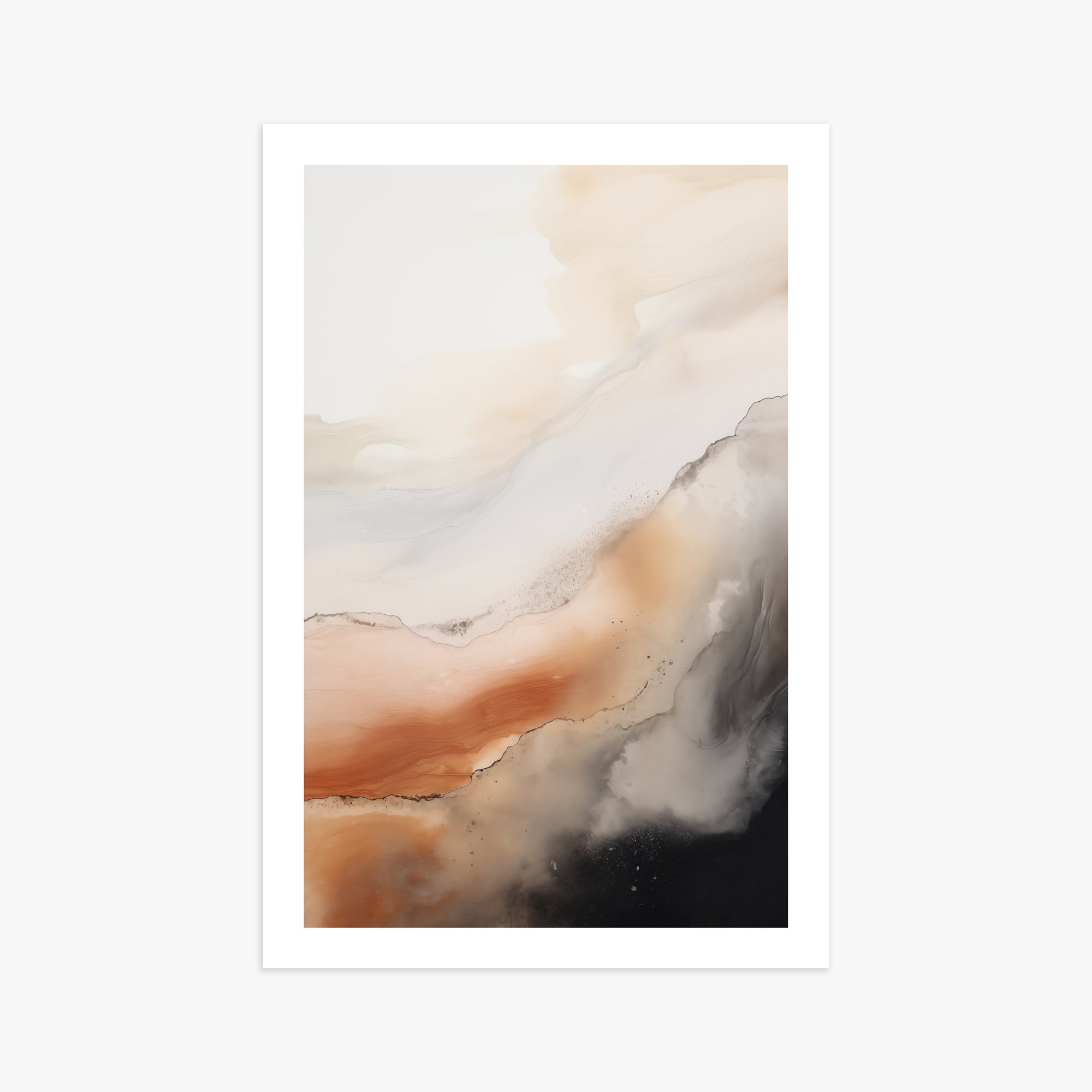 Desert Storm Horizon, 61x91cm Printed Poster