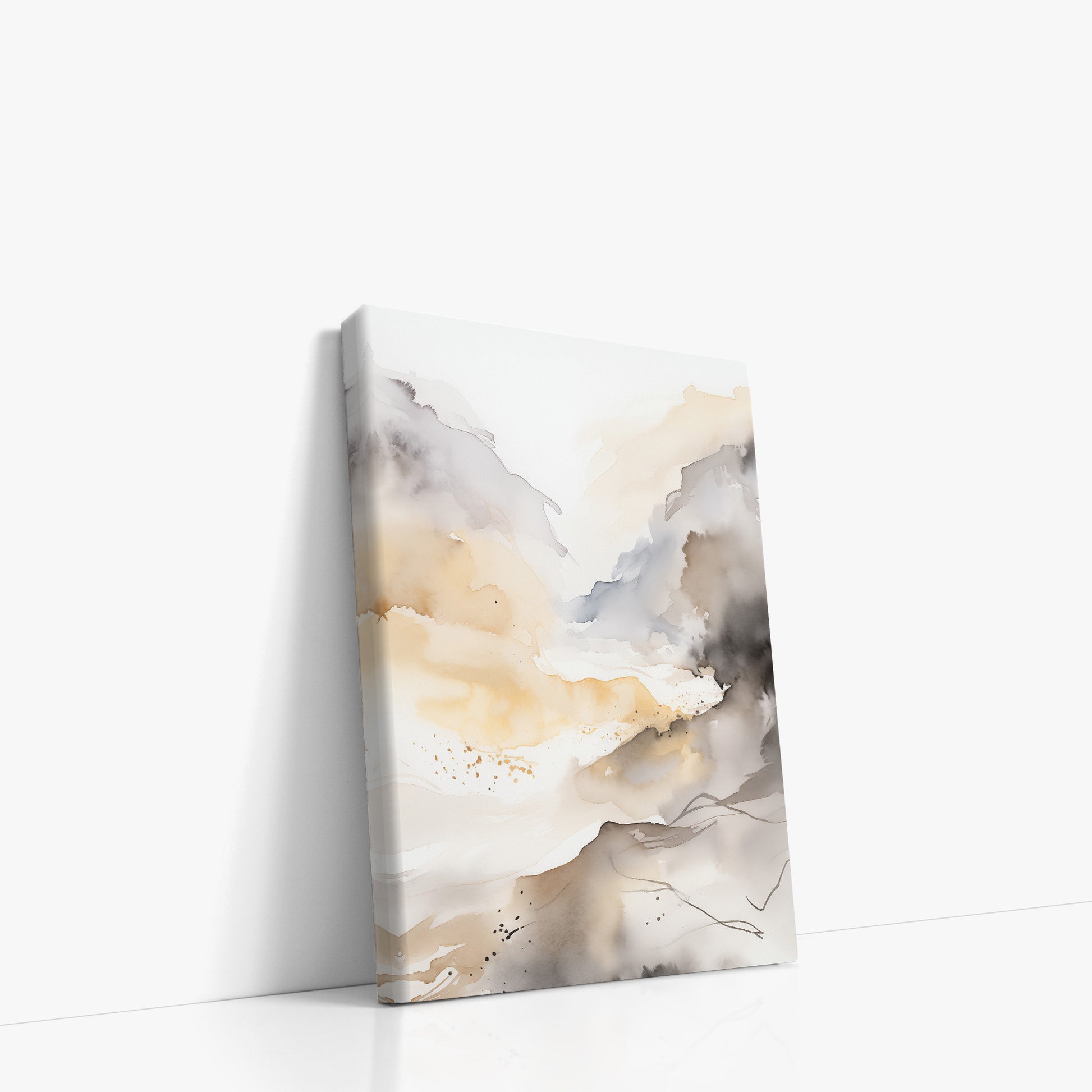 Valley Glow, 21x30cm Satin Canvas Art Reproduction Left Angle