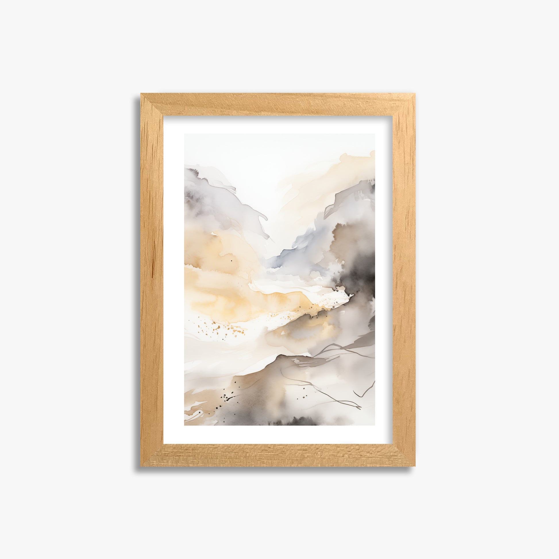 Valley Glow, 21x30cm Oak Framed Art Reproduction
