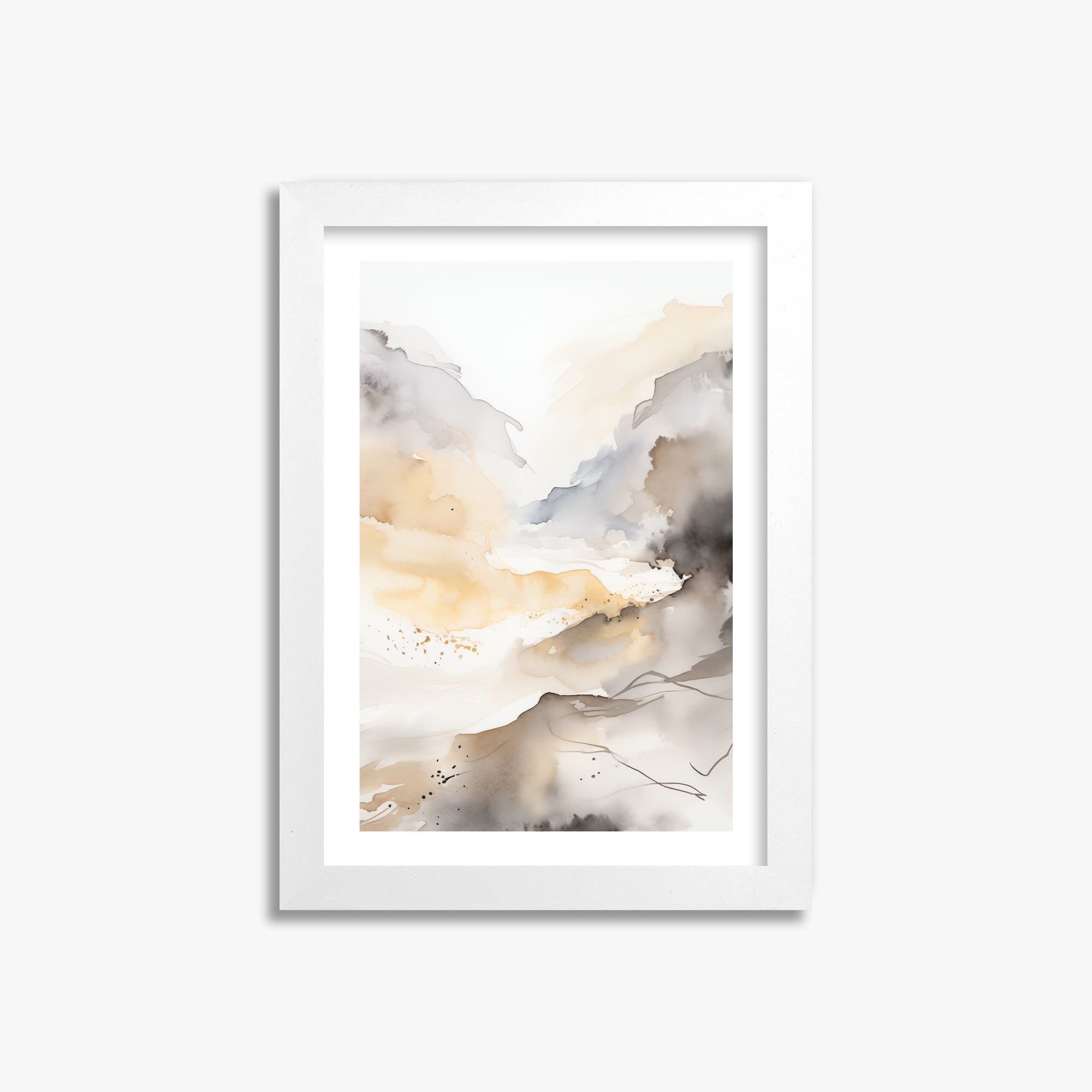Valley Glow, 21x30cm Whitek Framed Art Reproduction