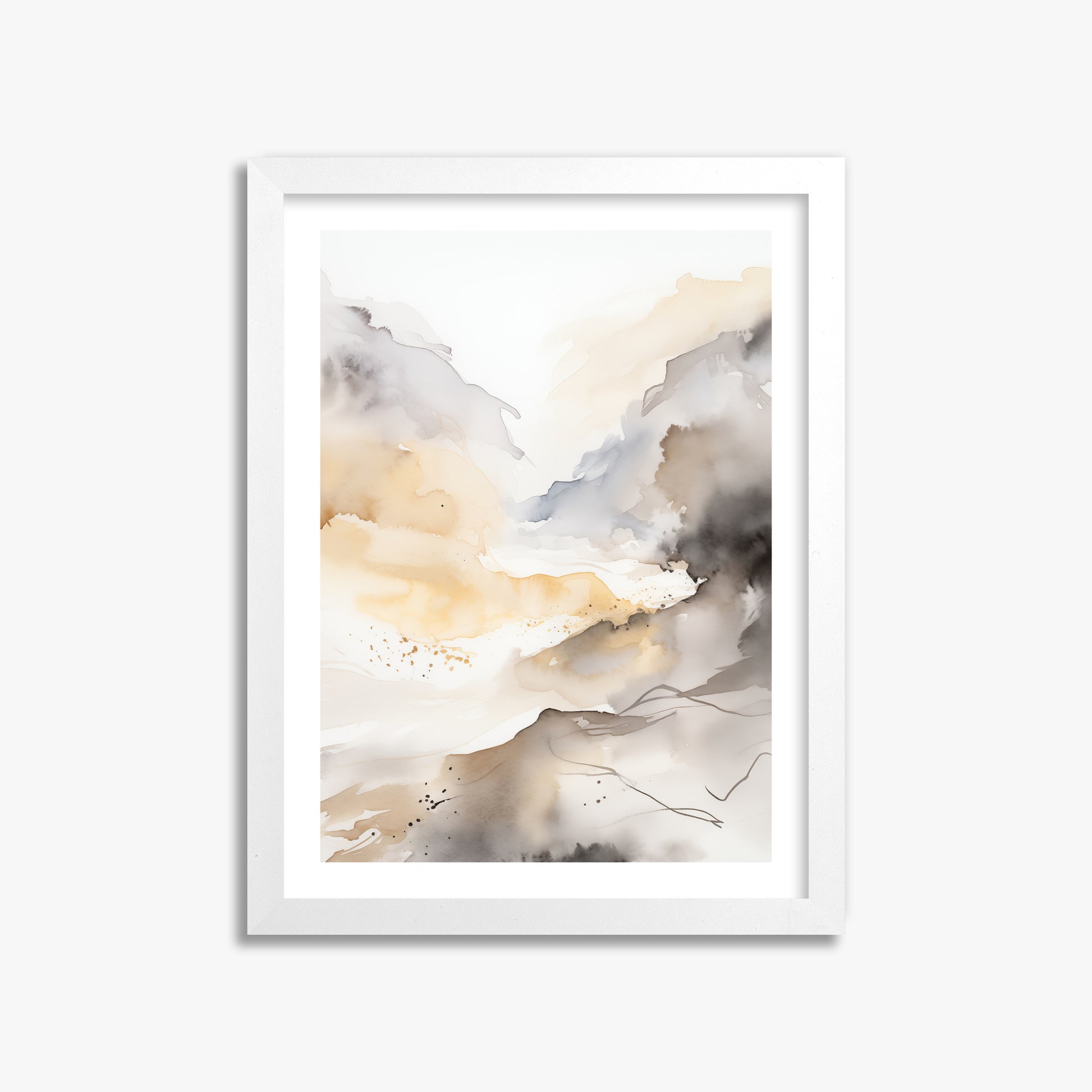 Valley Glow, 30x40cm Whitek Framed Art Reproduction
