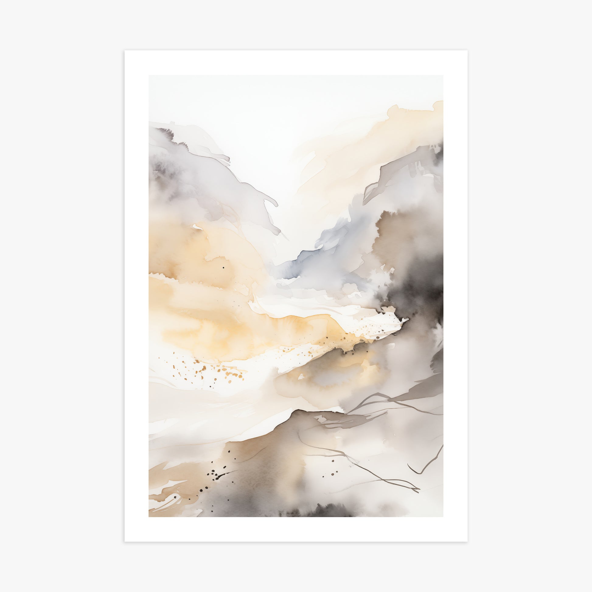 Valley Glow, 70x100cm Printed Poster