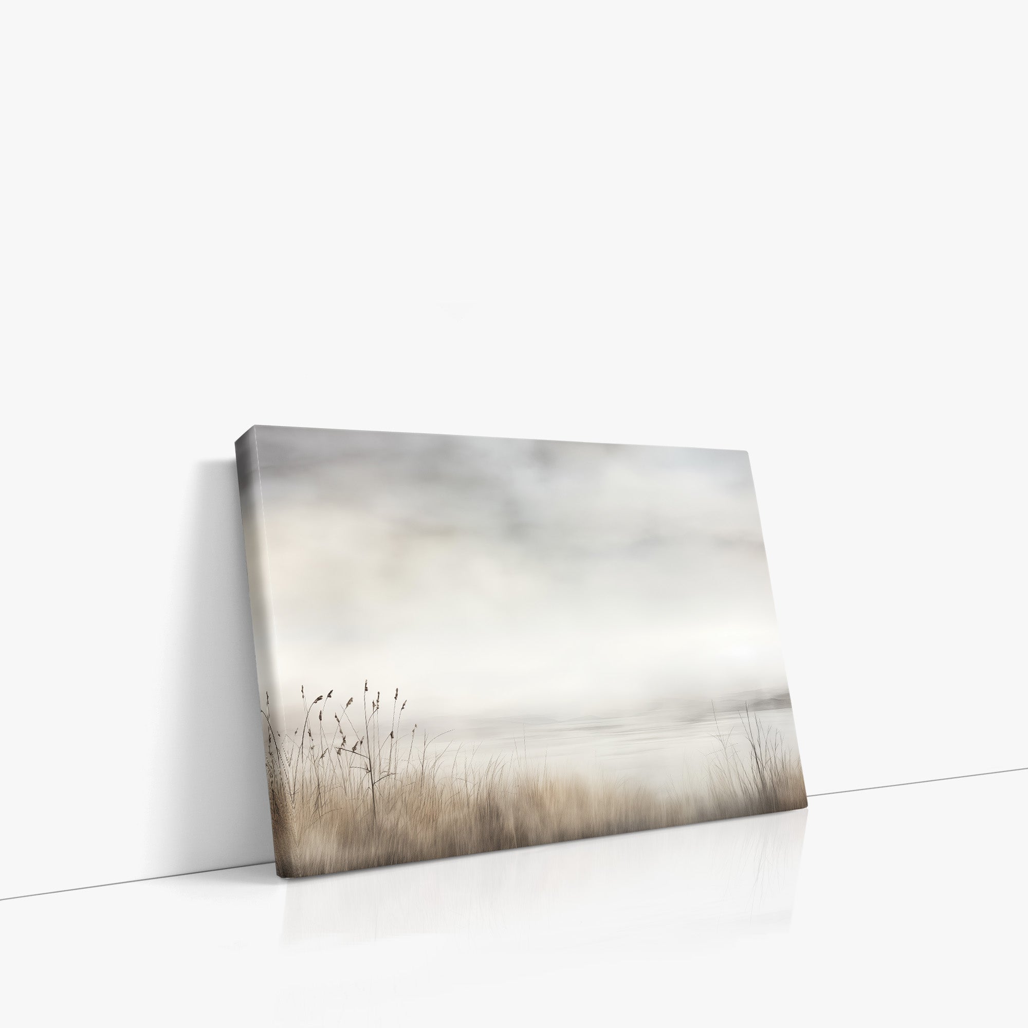 Misty Shoreline Serenity