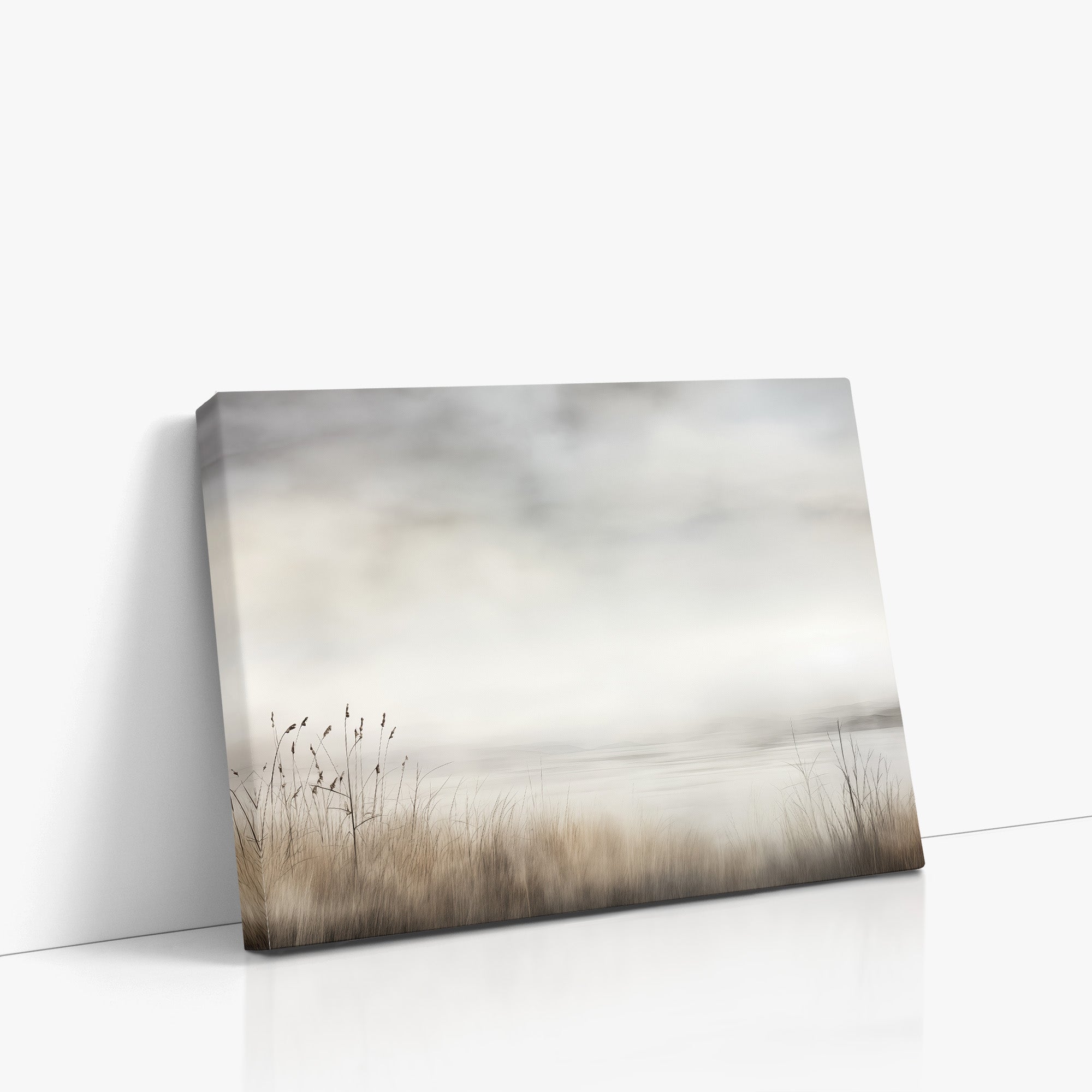 Misty Shoreline Serenity
