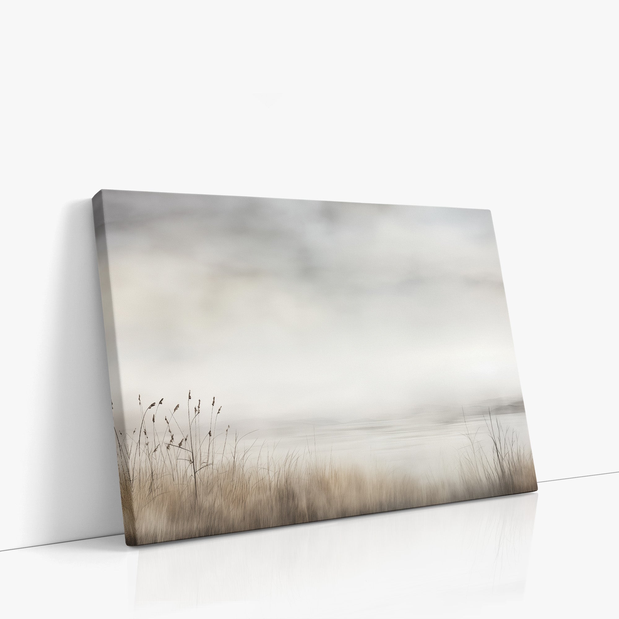 Misty Shoreline Serenity