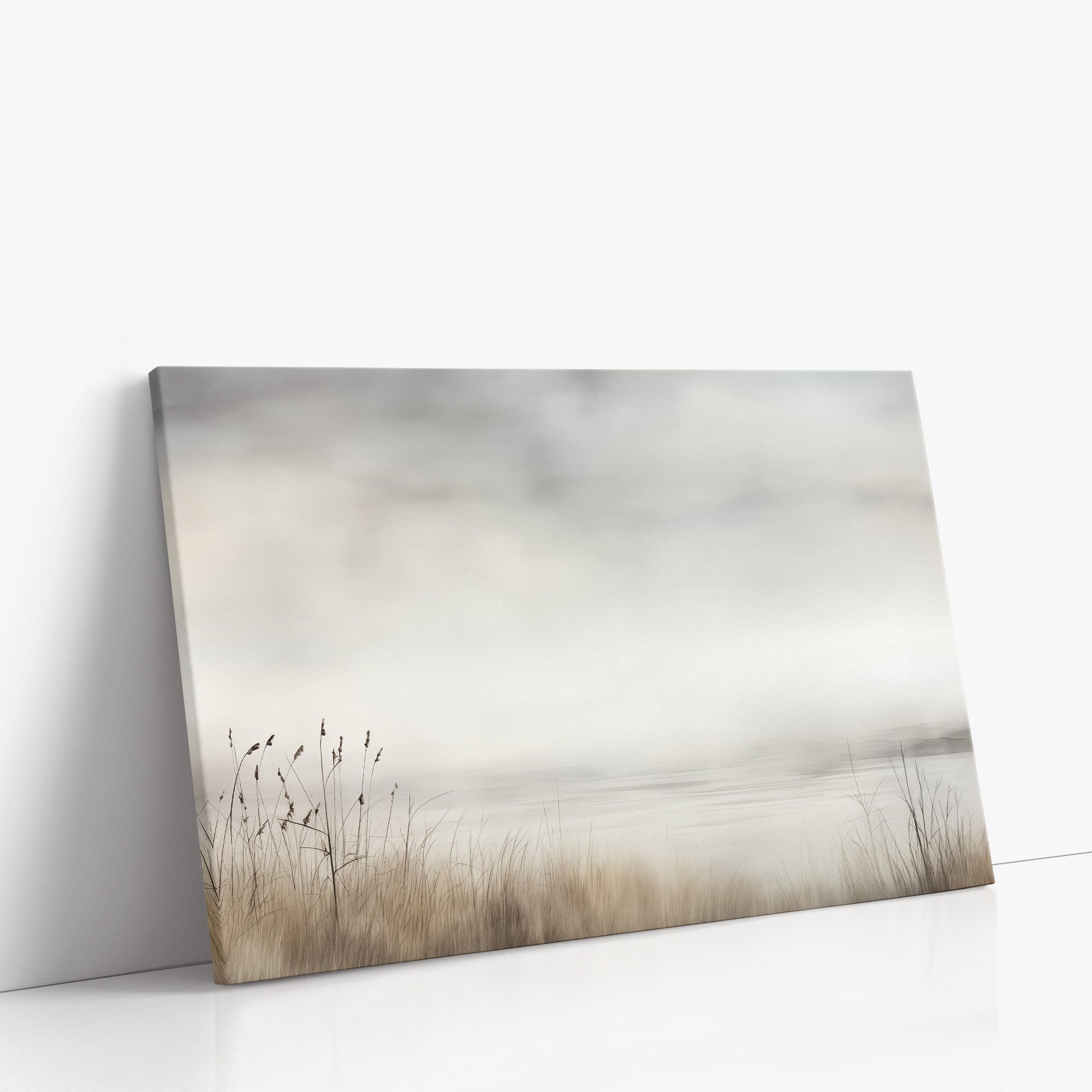 Misty Shoreline Serenity