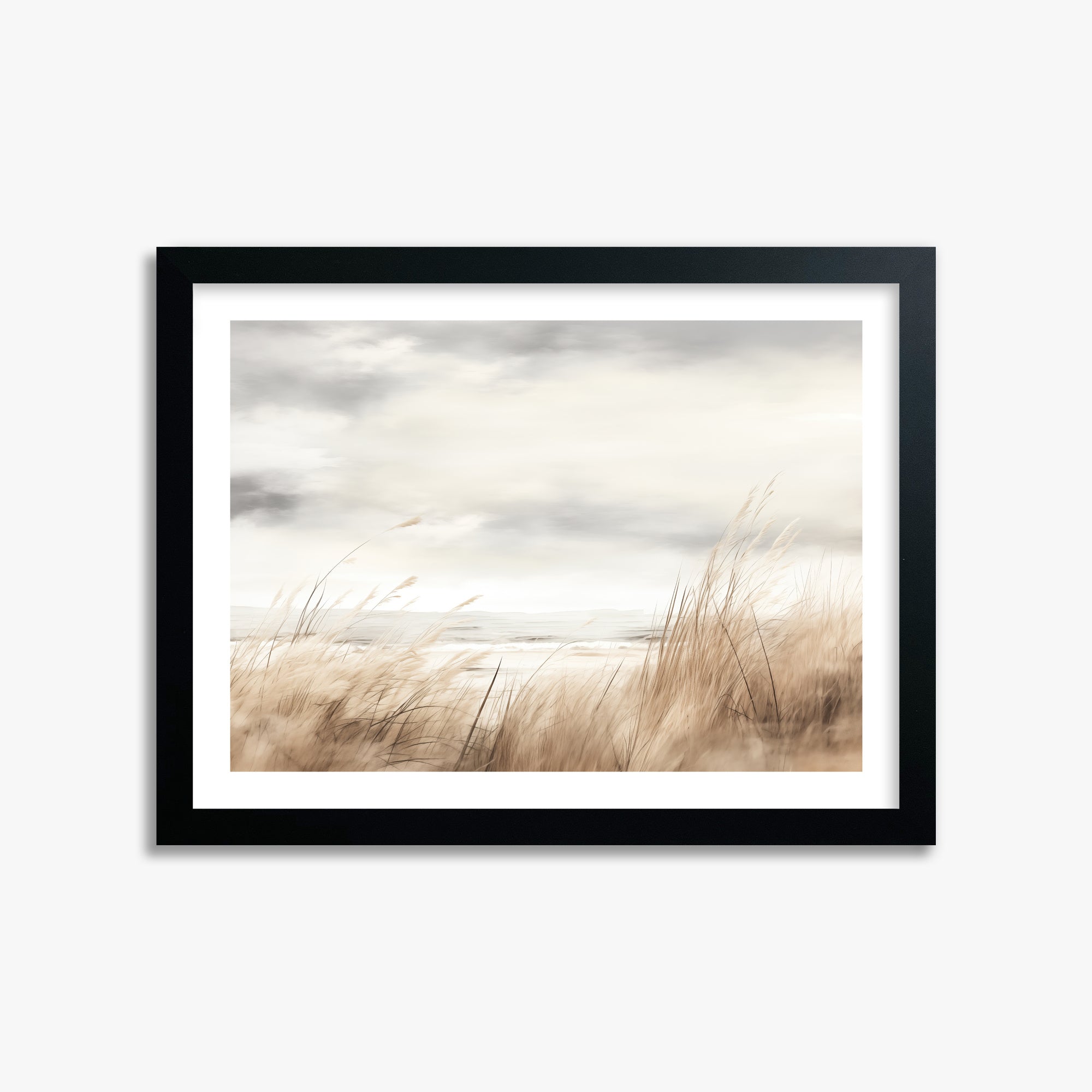 Whispers of the Dunes, 30x40cm Framed Poster With Black Frame