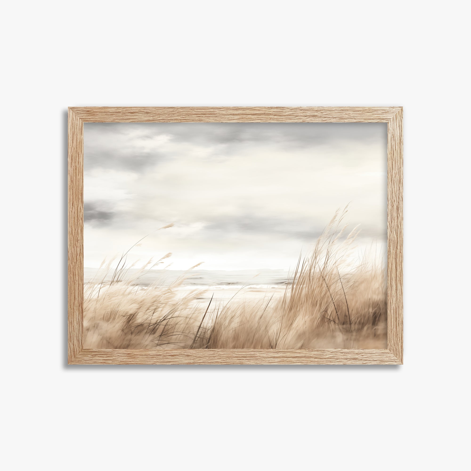 Whispers of the Dunes, 30x40cm Framed Poster With Raw Oak Frame