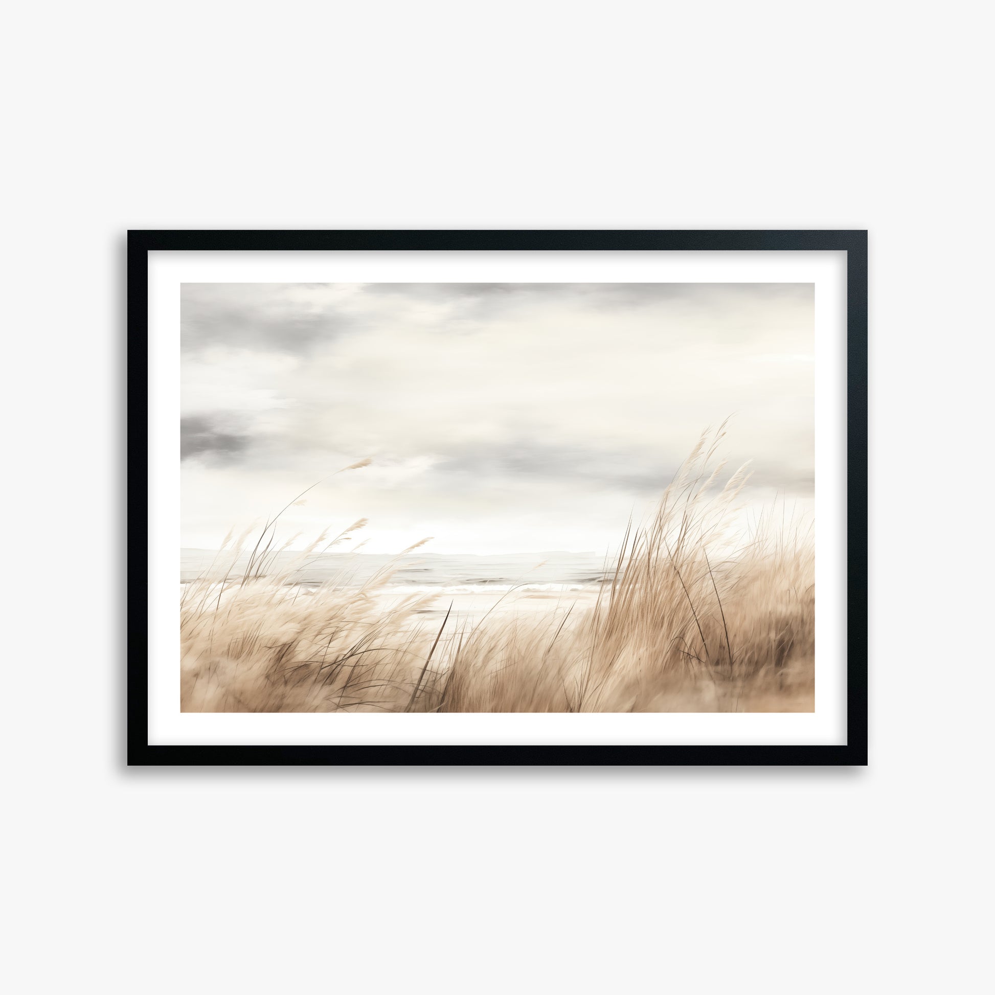 Whispers of the Dunes, 50x70cm Framed Poster With Black Frame