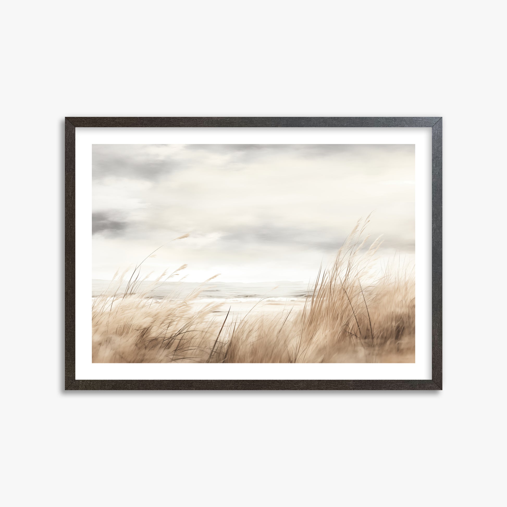 Whispers of the Dunes, 50x70cm Framed Poster With Espresso Frame