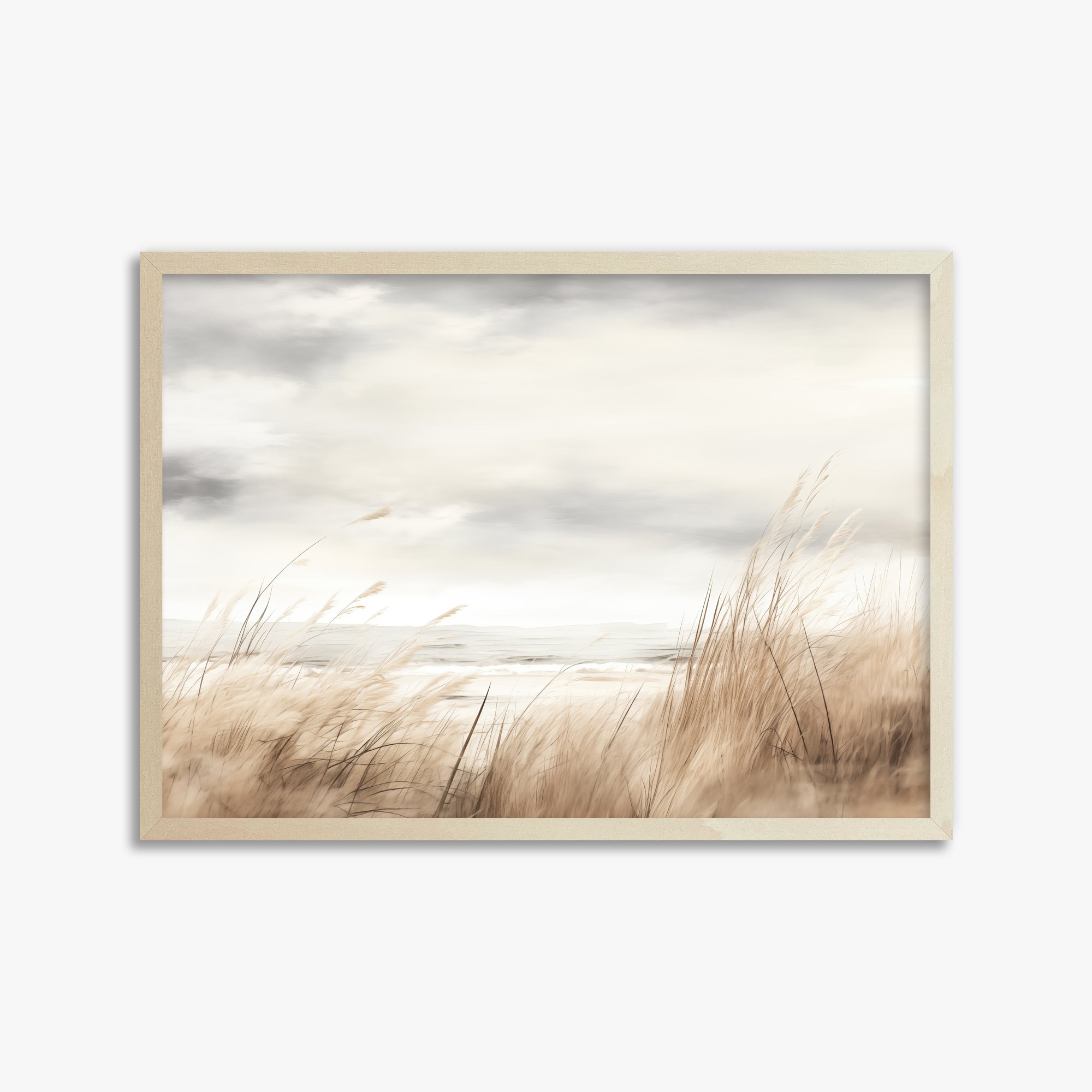 Whispers of the Dunes, 50x70cm Framed Poster With Lime Wood Frame
